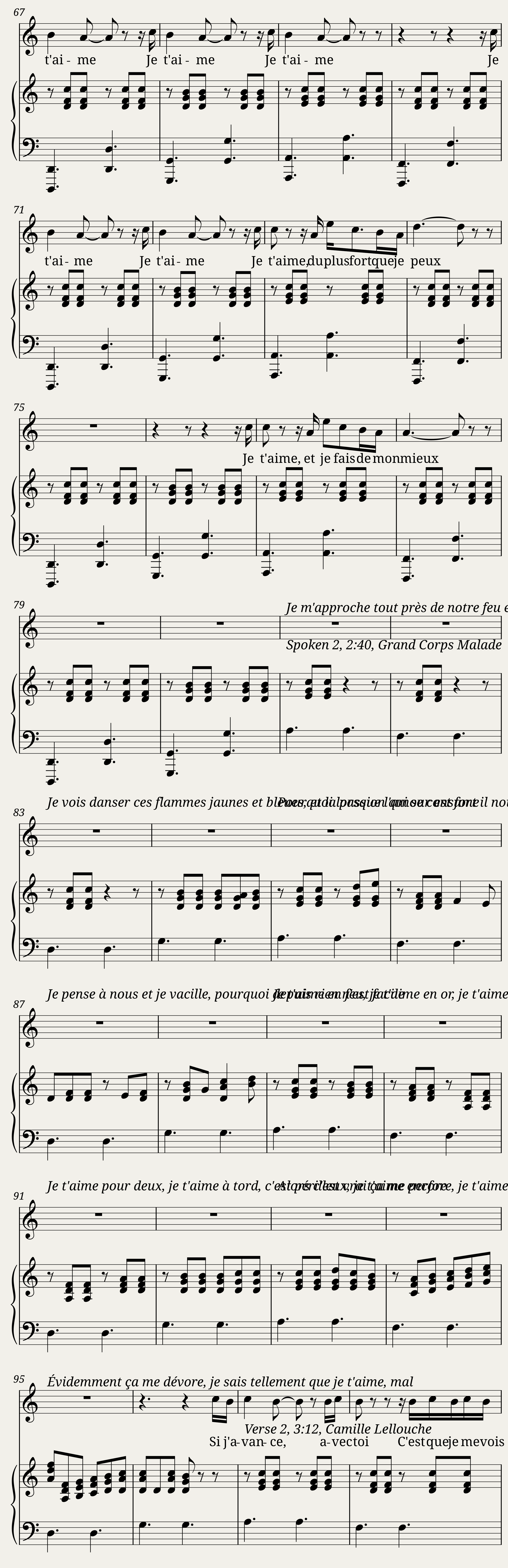 Mais je t'aime - Grand Corps Malade & Camille Lellouche — 4/6