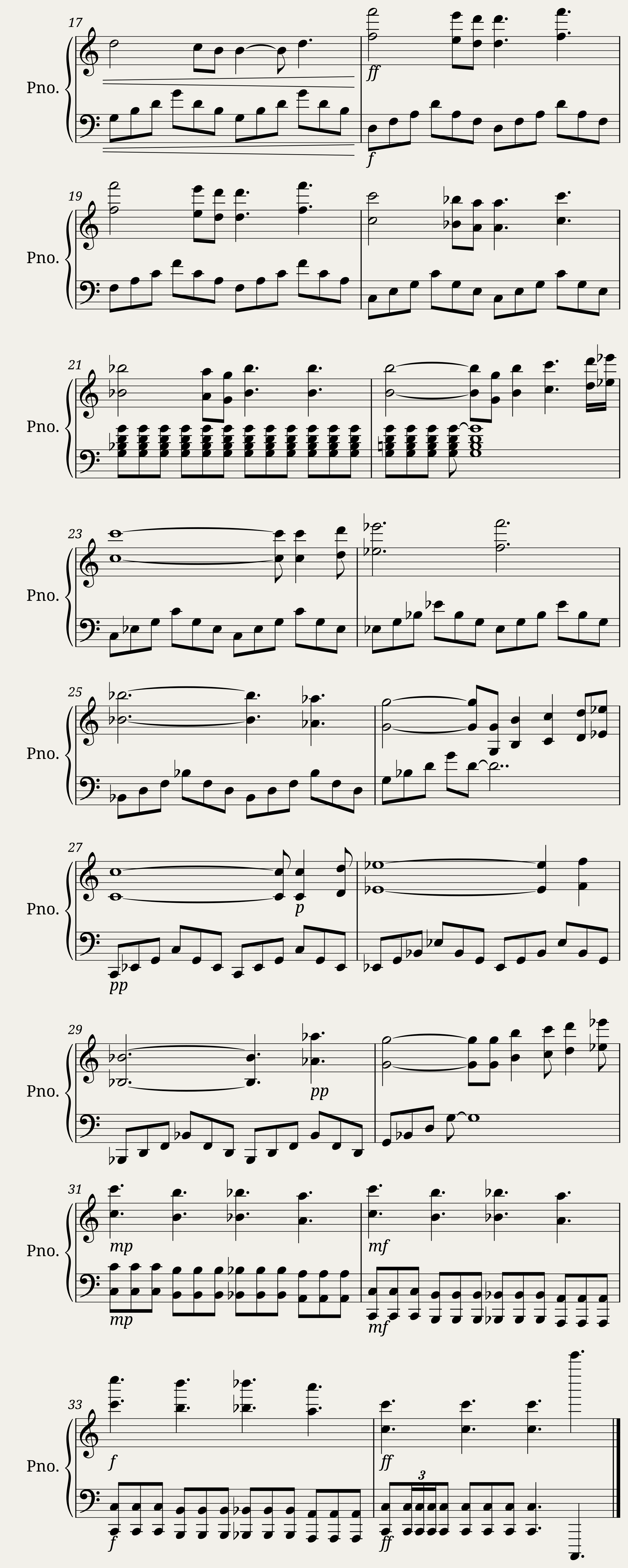 The Shepherd's Boy - Piano — 2/2