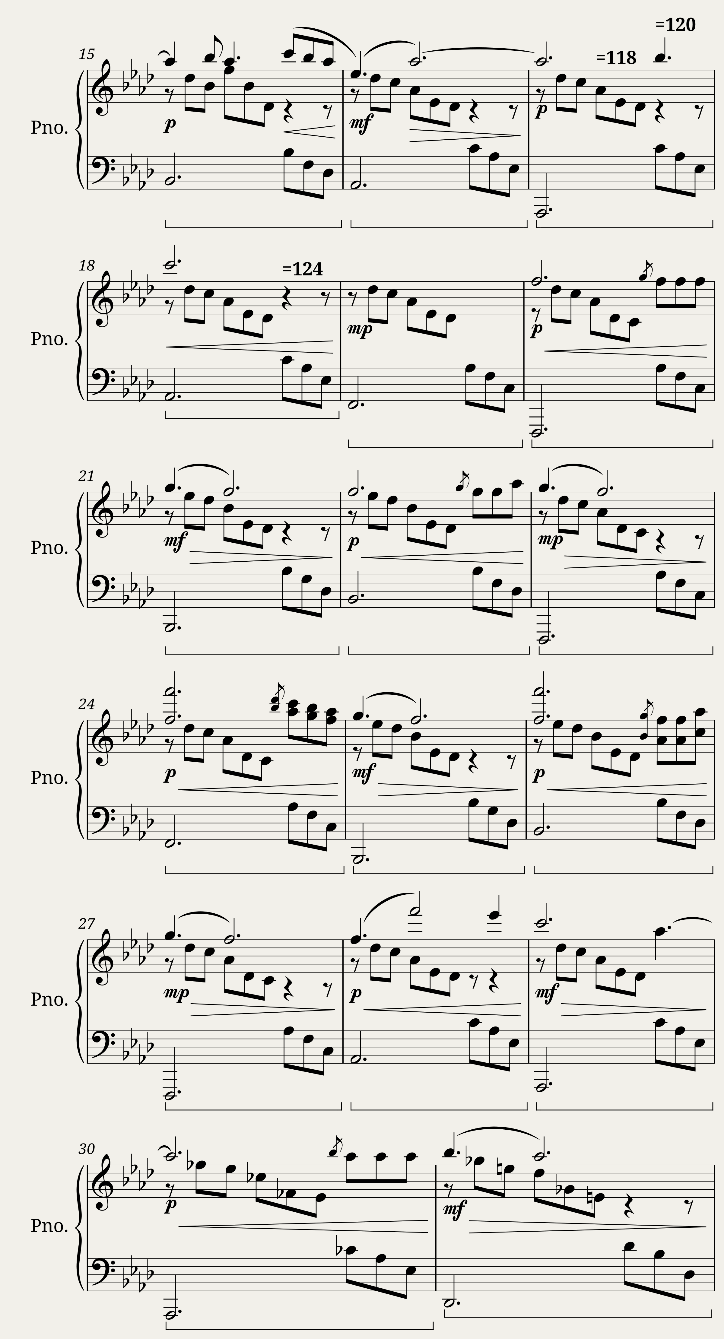 MY AIN KIND DEARIE -- With Variations — 2/3