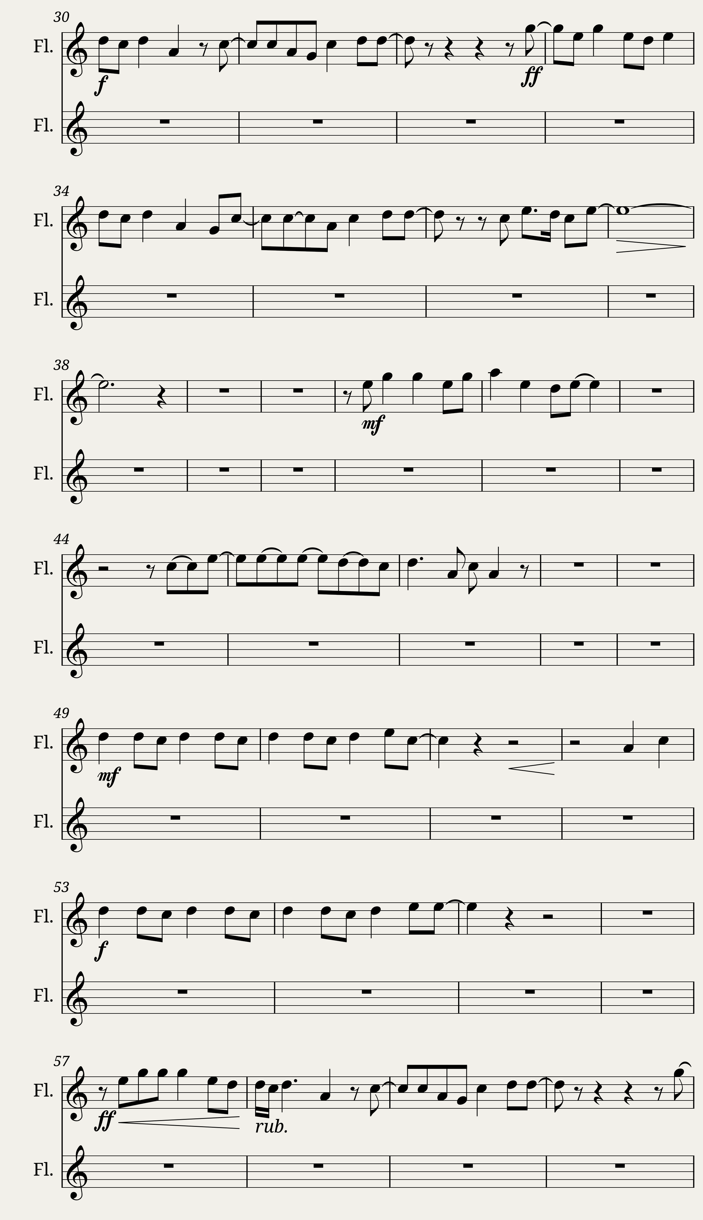 Stay by Rihanna ft Mikky Ekko - Flute — 2/3