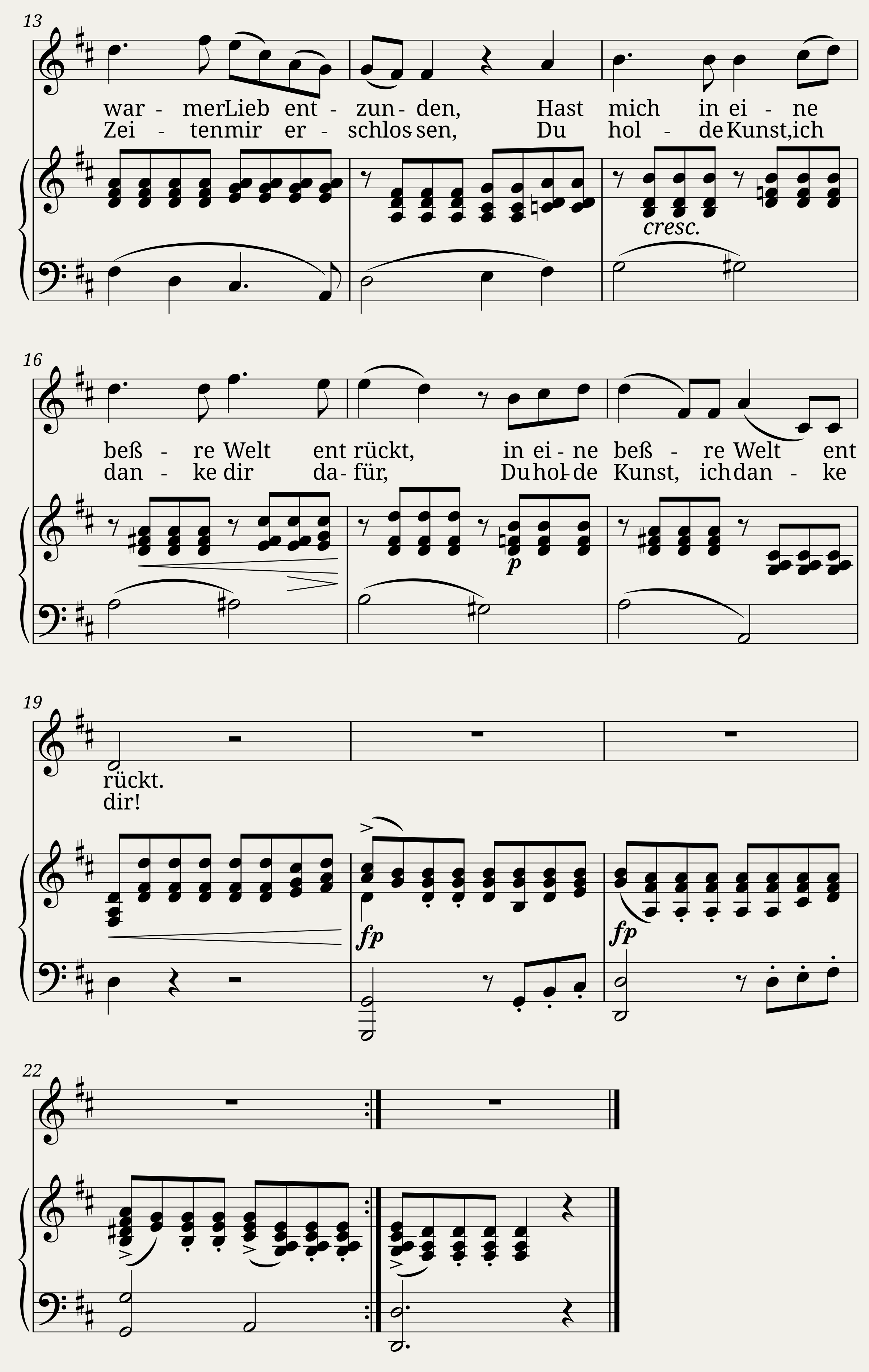 An Die Musik — 2/2