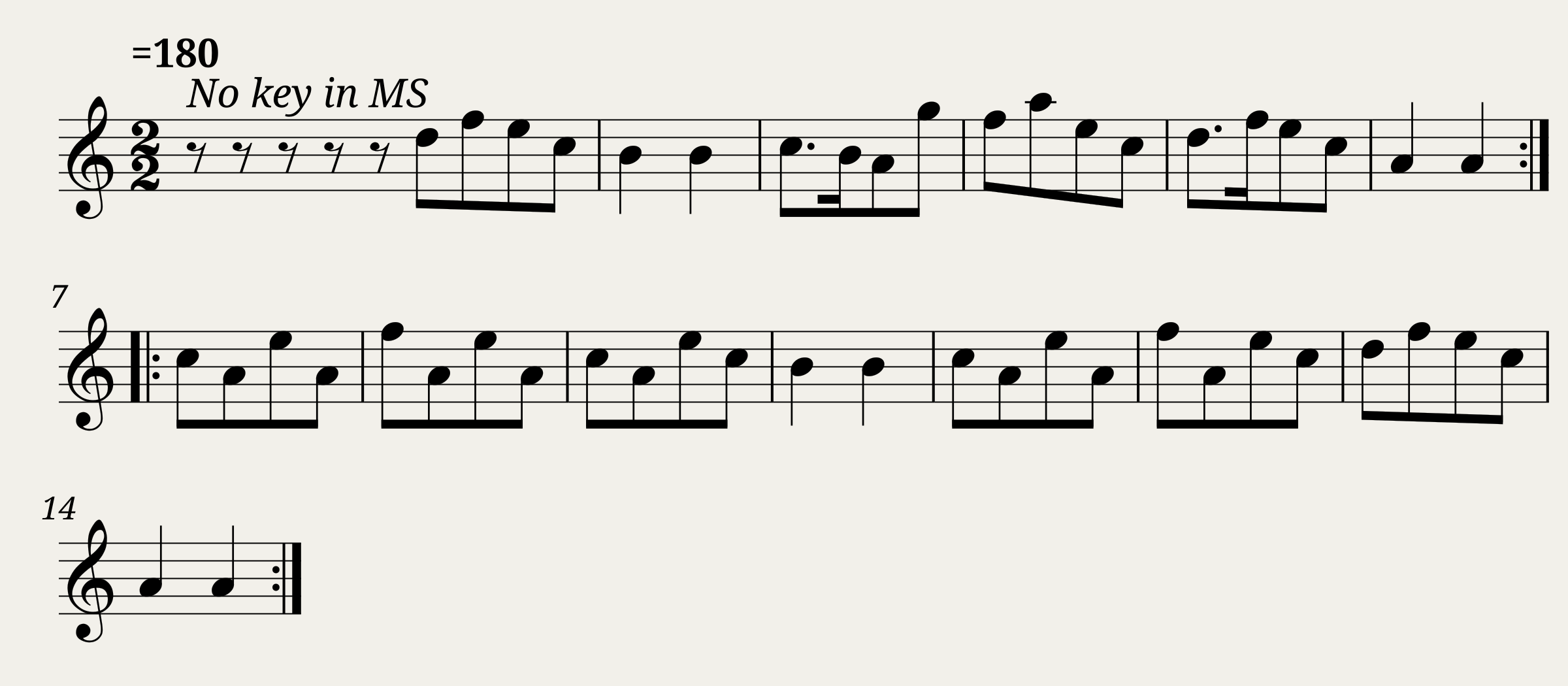 FRAGMENT - ....Laddy a gud tune. JaW.058