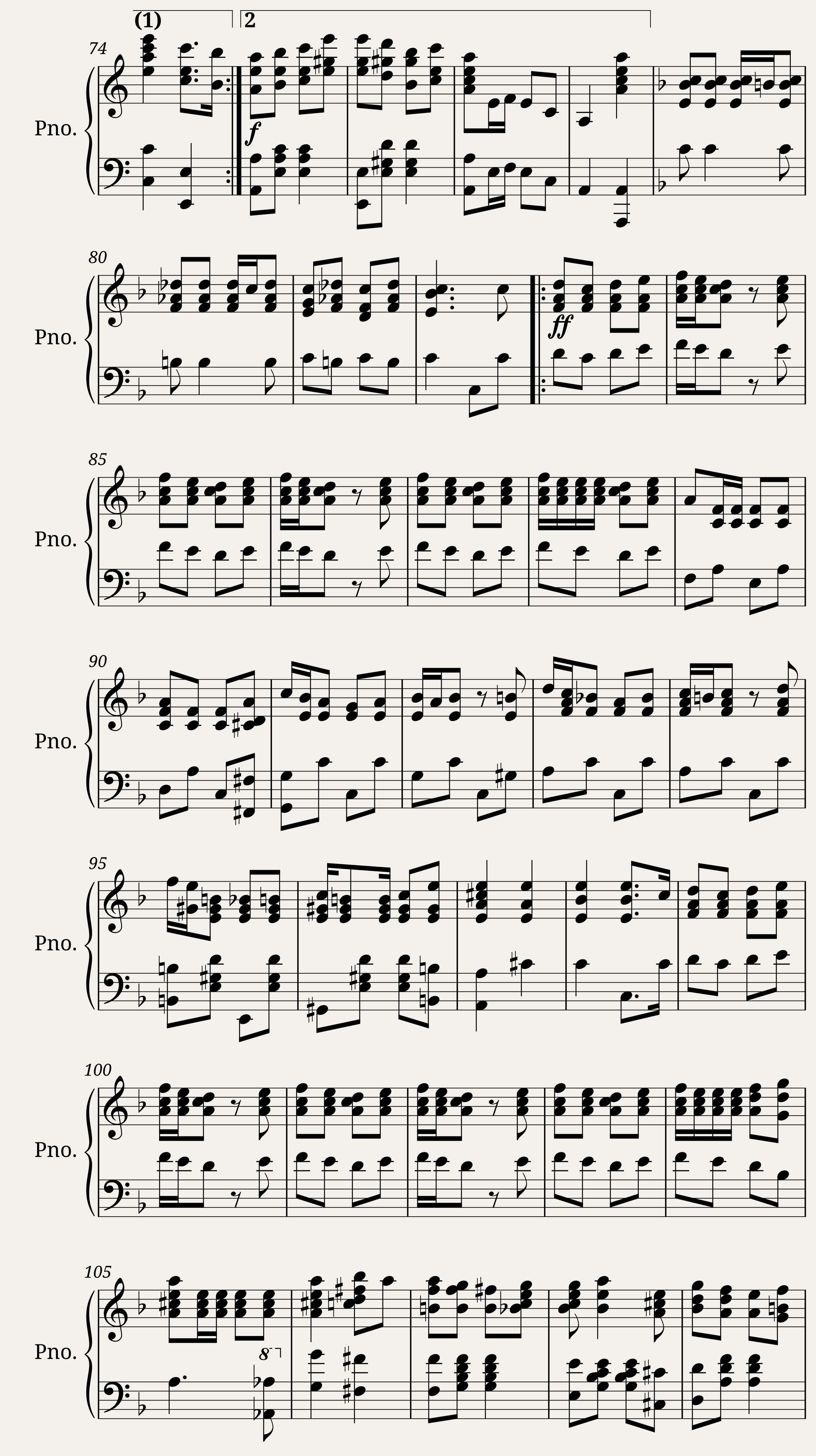 Full of Pep — 3/4