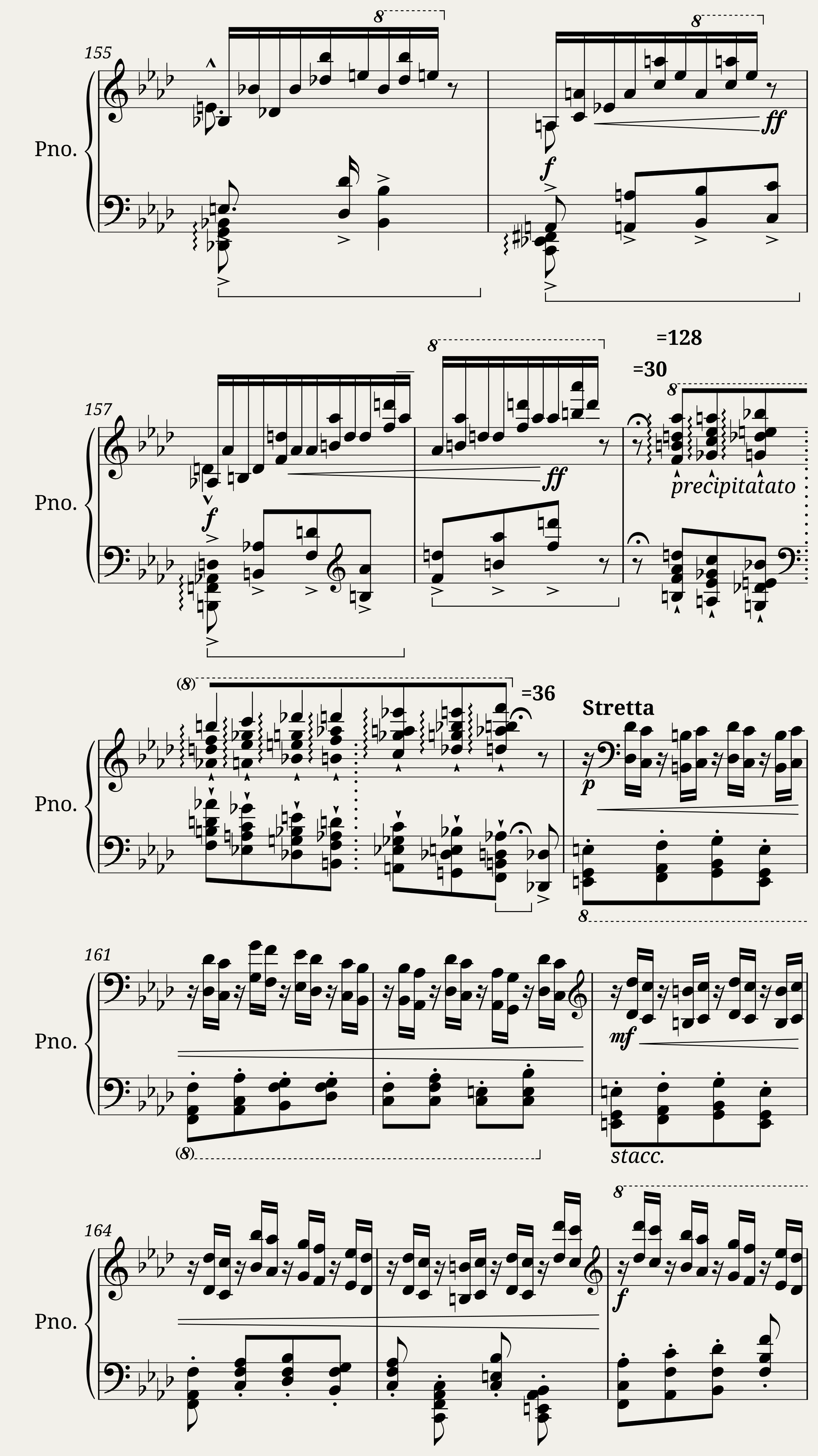 Franz Liszt: Transcendental Étude No.10 in F minor Appassionata — 10/11