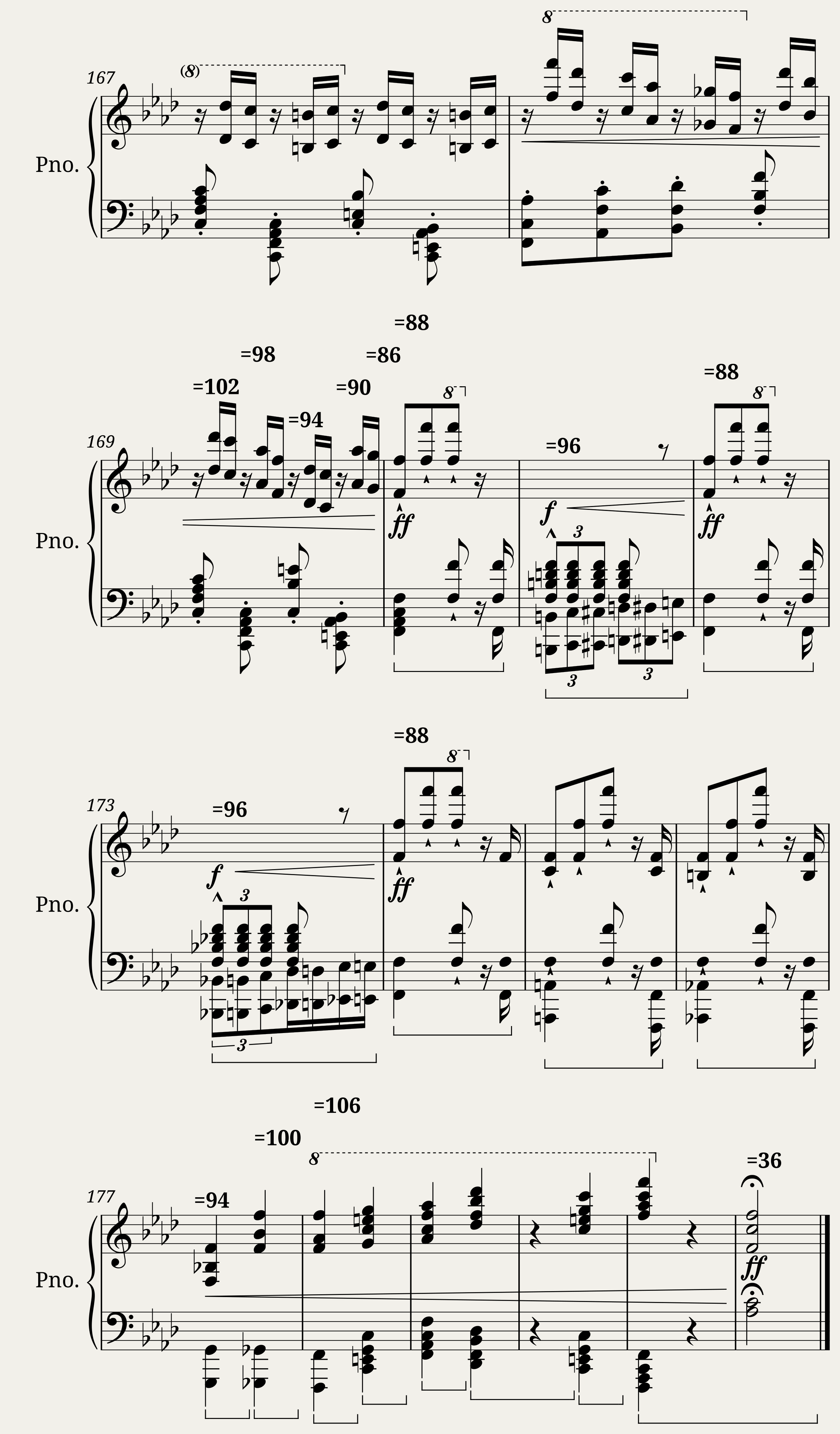Franz Liszt: Transcendental Étude No.10 in F minor Appassionata — 11/11