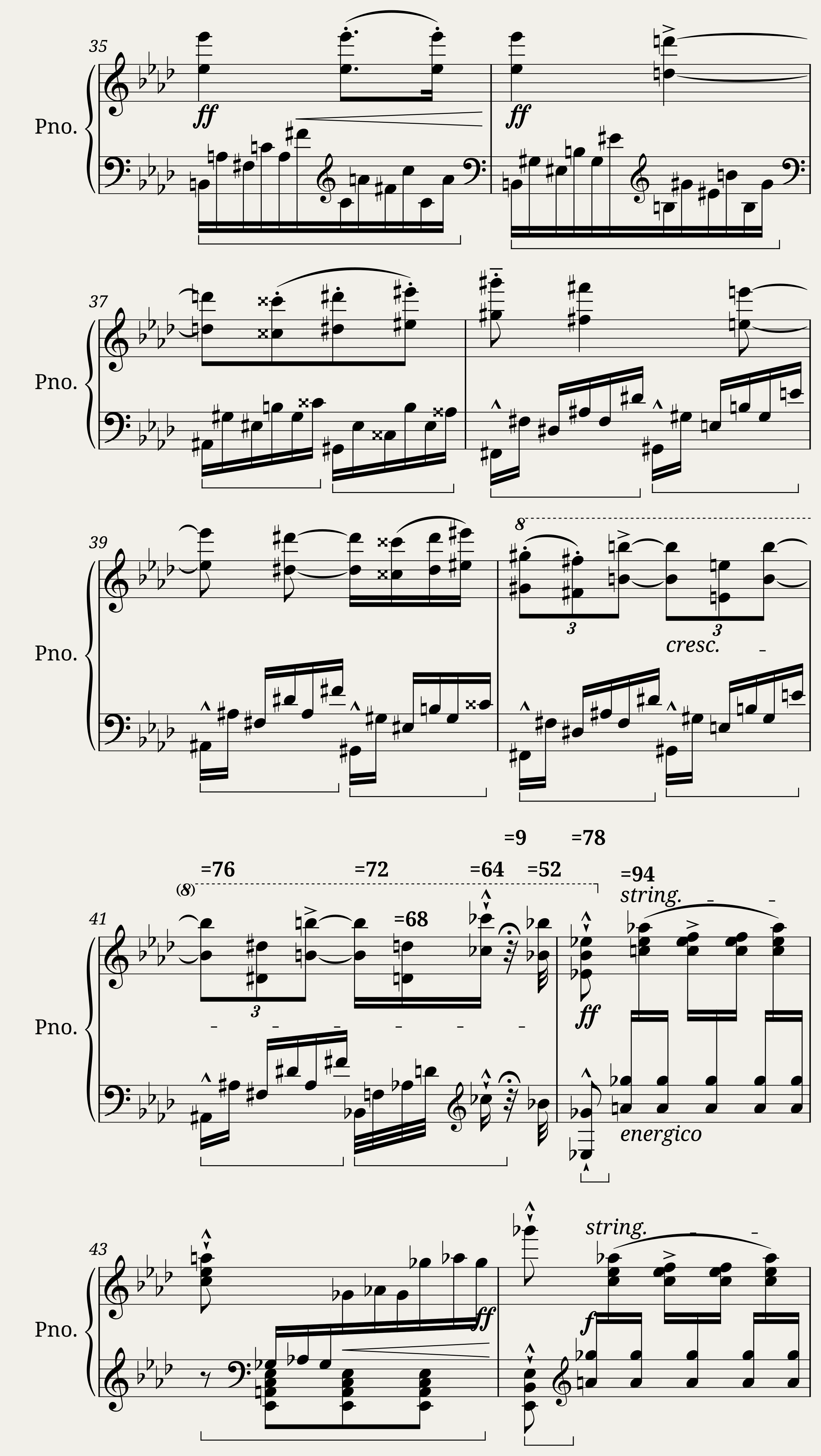 Franz Liszt: Transcendental Étude No.10 in F minor Appassionata — 3/11