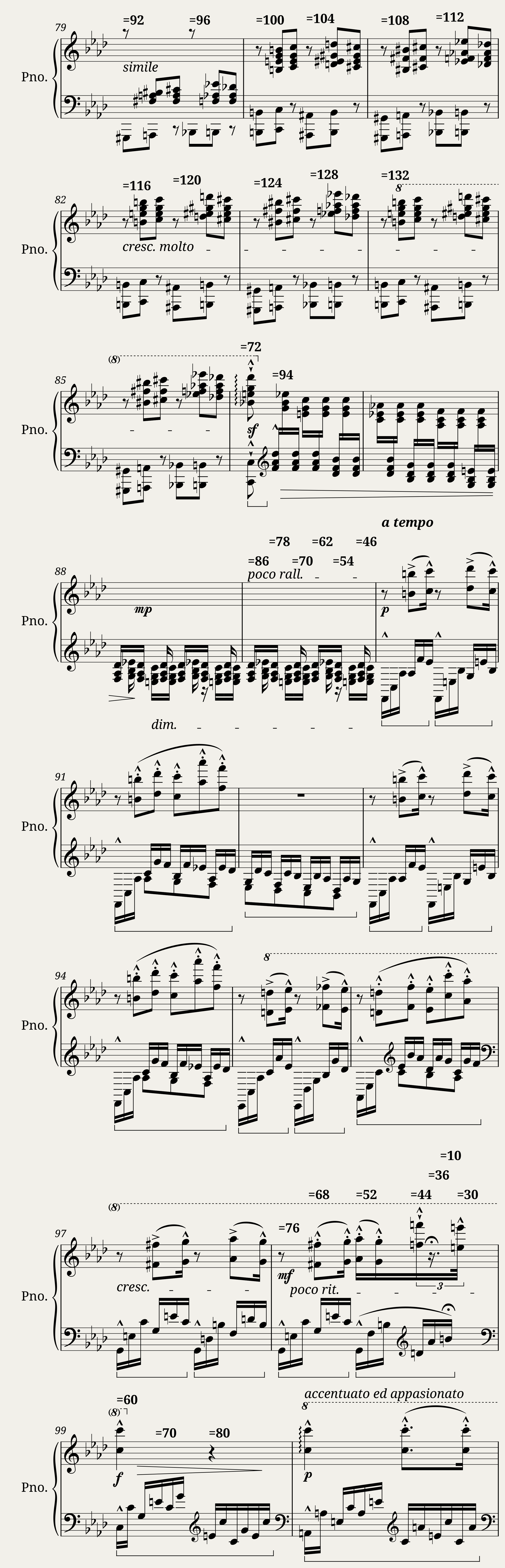 Franz Liszt: Transcendental Étude No.10 in F minor Appassionata — 6/11
