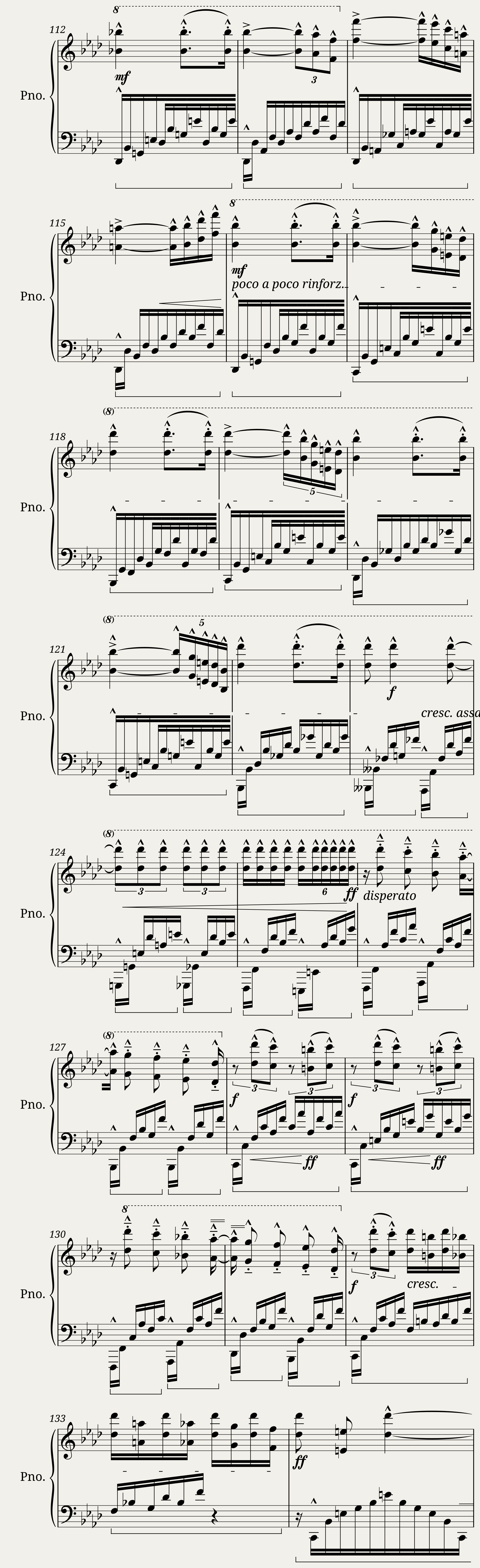 Franz Liszt: Transcendental Étude No.10 in F minor Appassionata — 8/11