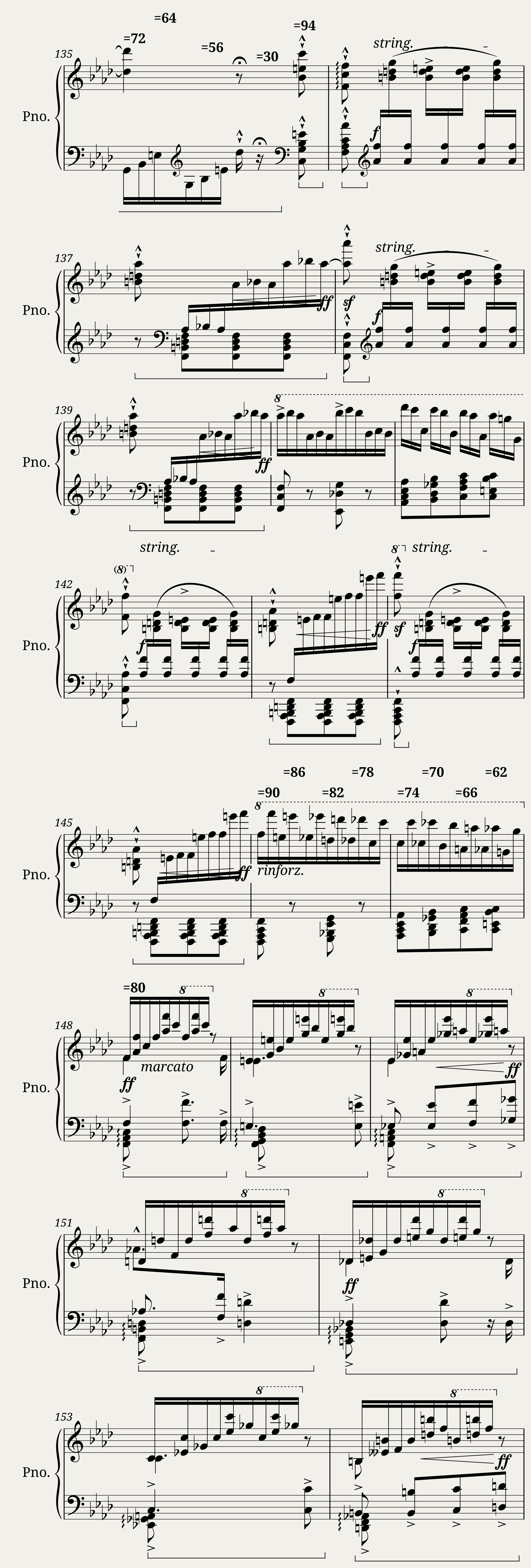 Franz Liszt: Transcendental Étude No.10 in F minor Appassionata — 9/11