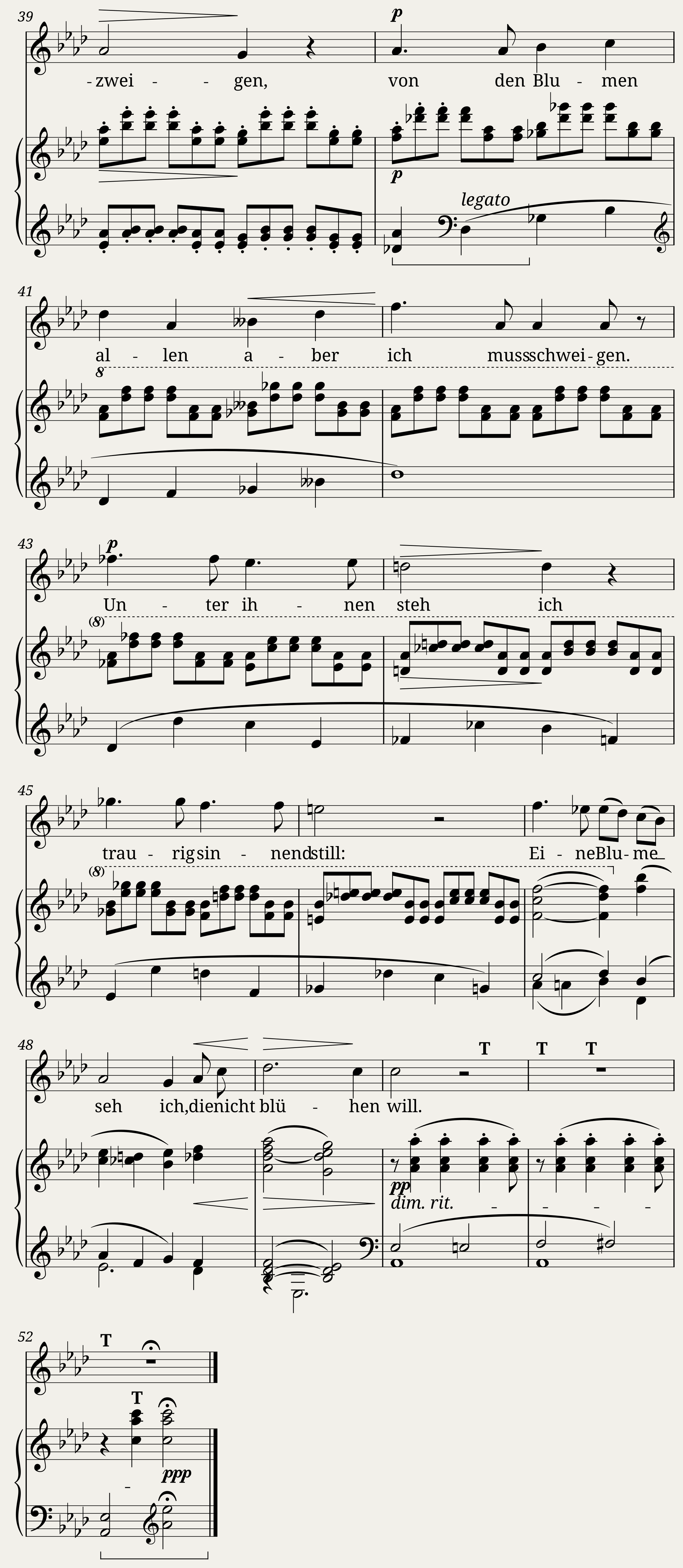 Brahms Johannes - 6 Songs Op.6 No.6 - Nachtigallen schwingen — 3/3