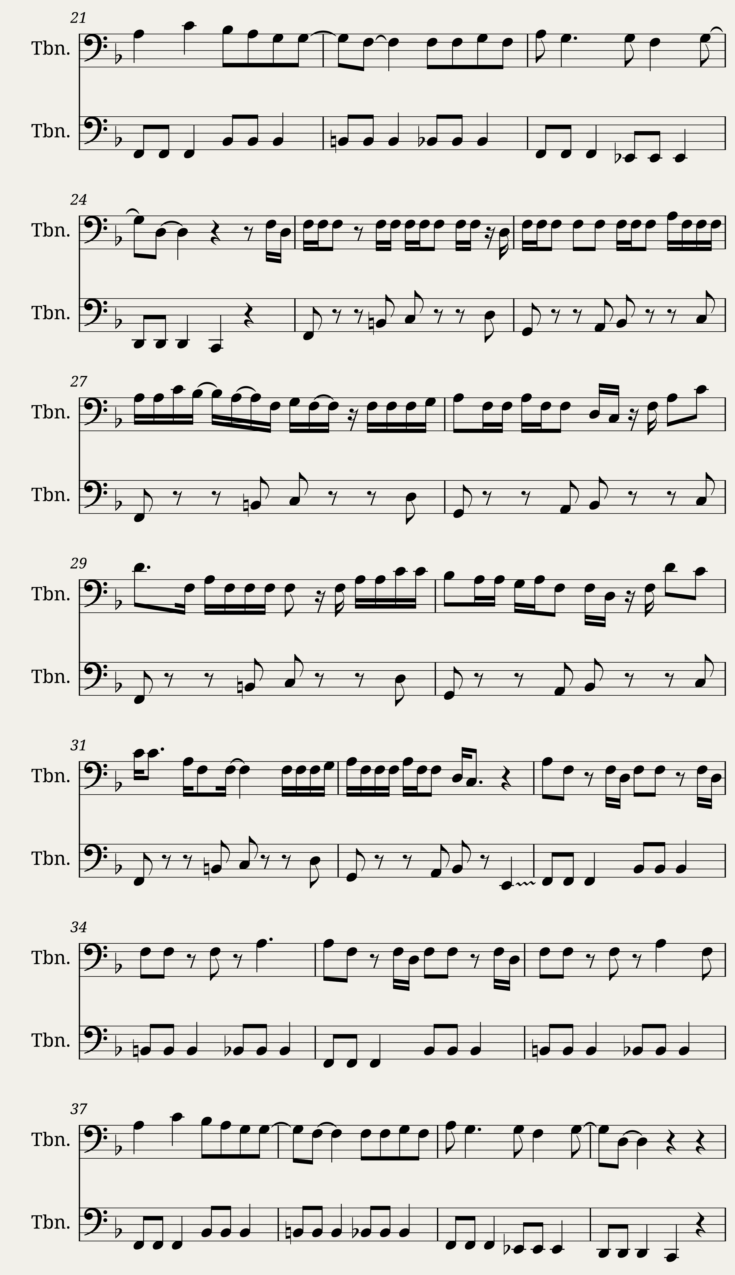 All Star - Trombone Duet — 2/4
