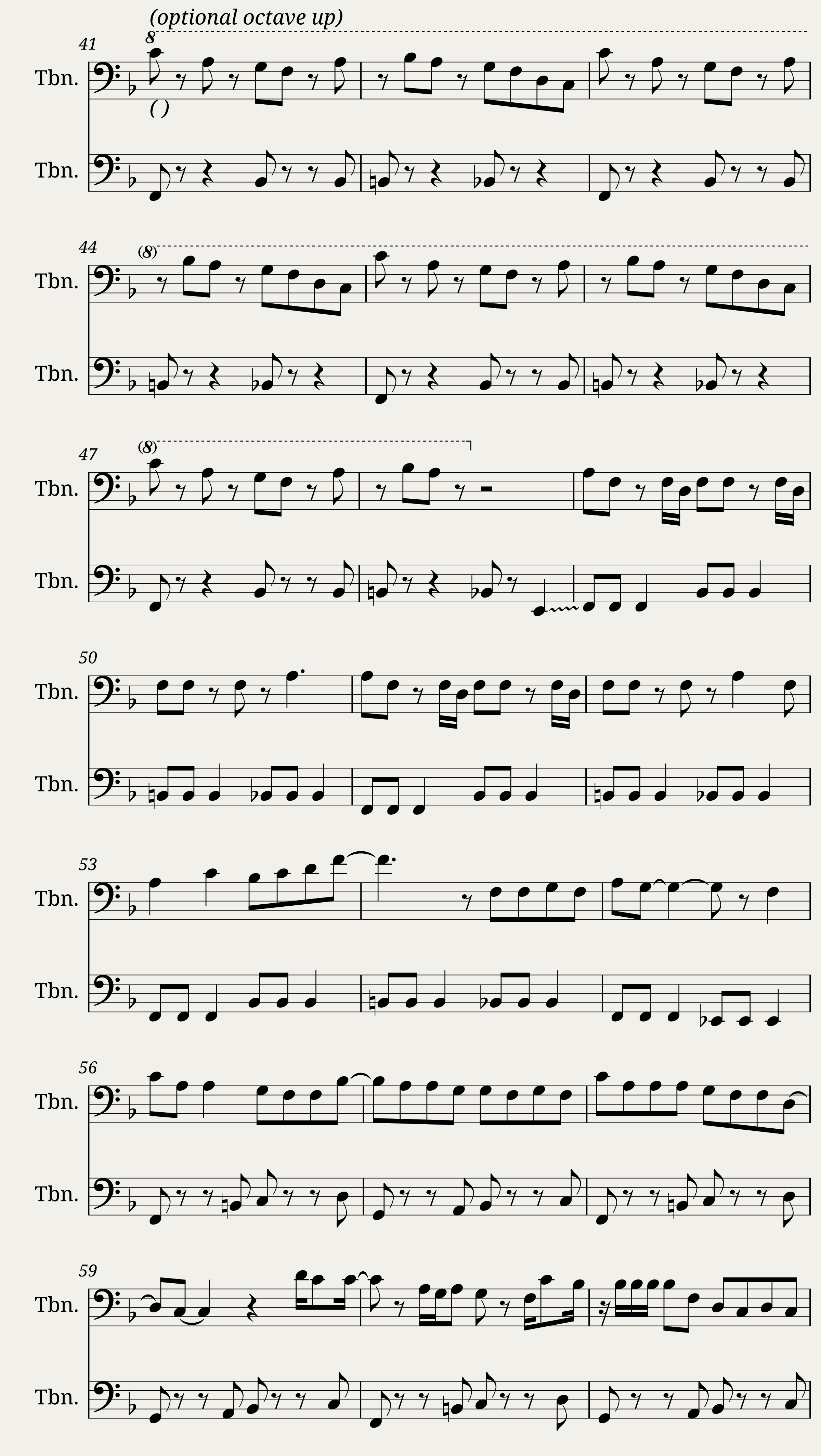 All Star - Trombone Duet — 3/4