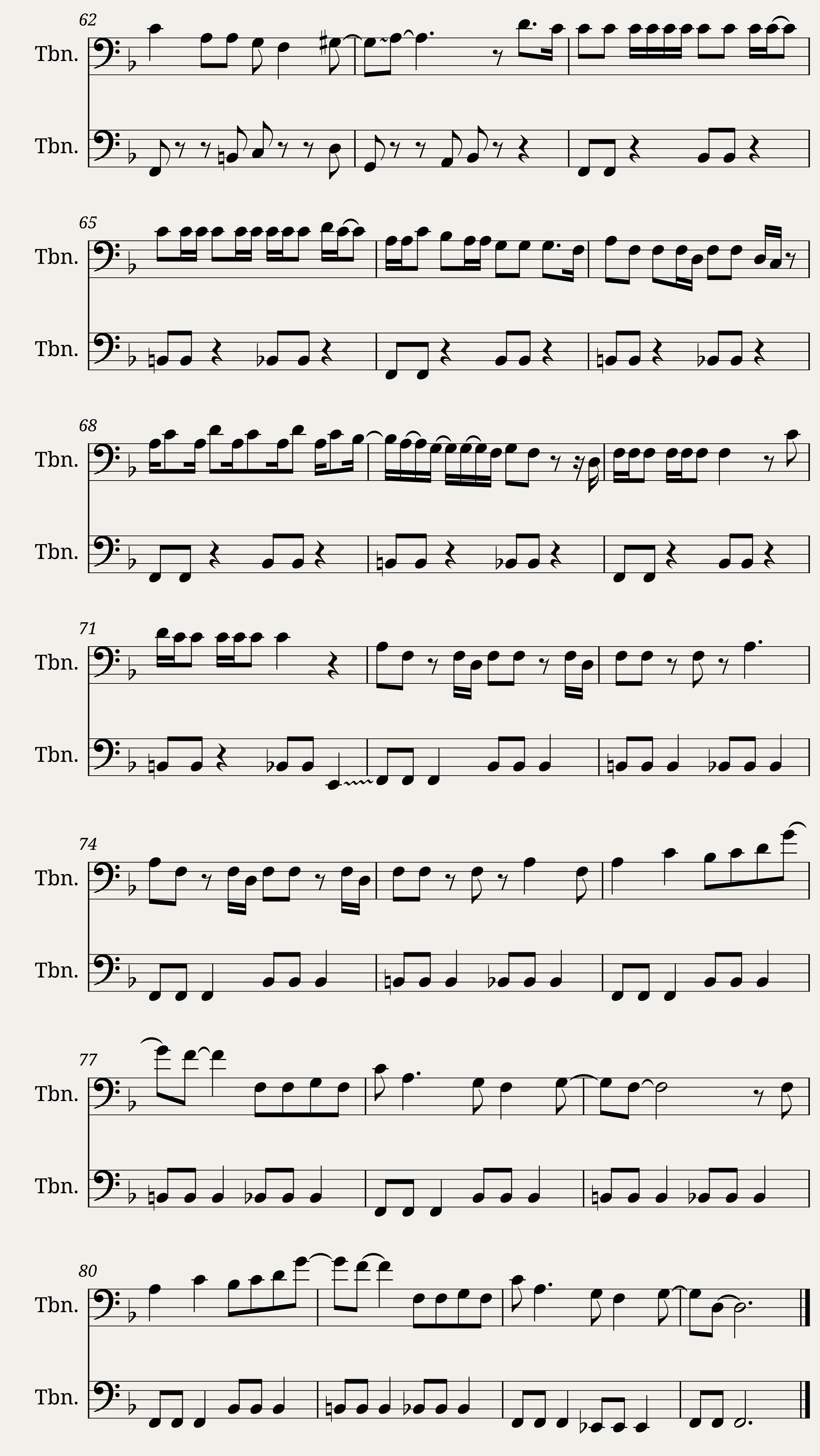 All Star - Trombone Duet — 4/4