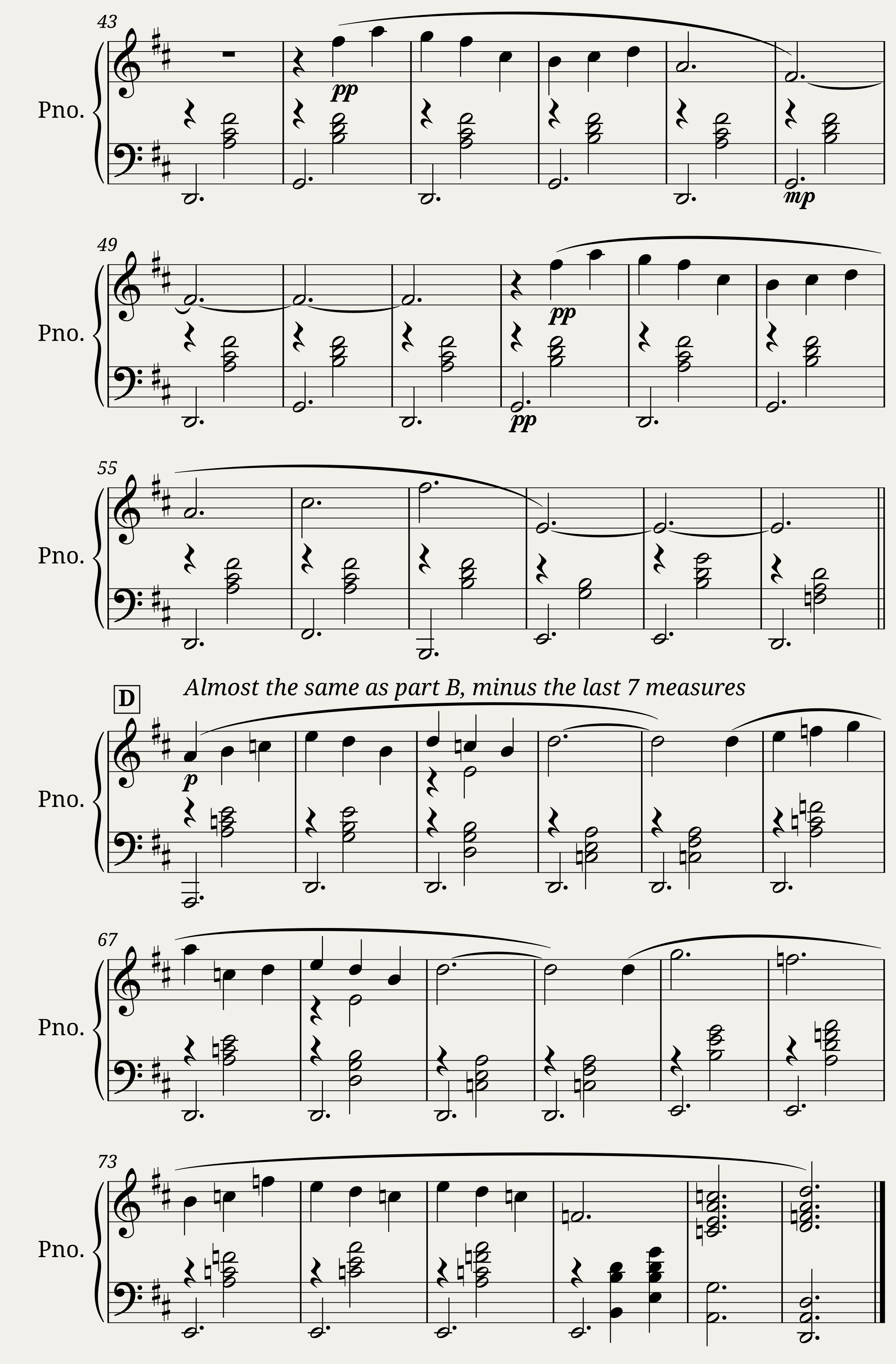 Gymnopédie 1 — 2/2