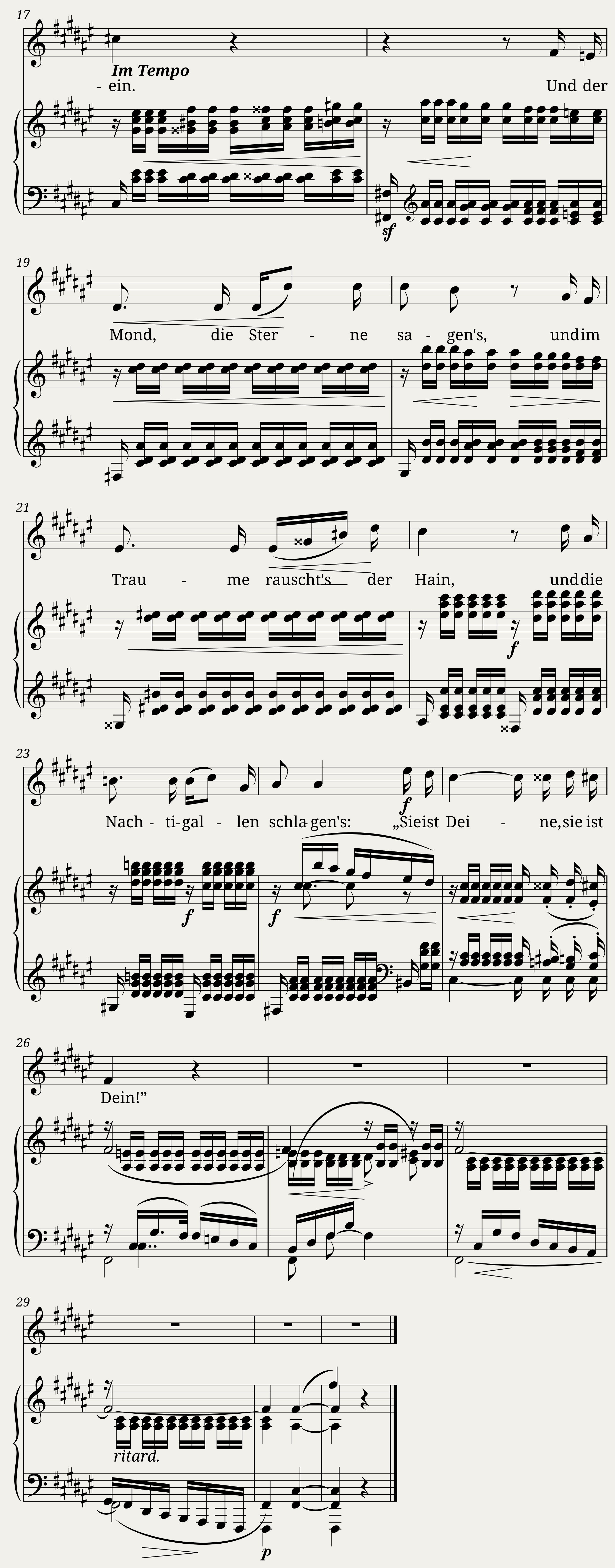 Frühlingsnacht — 2/2