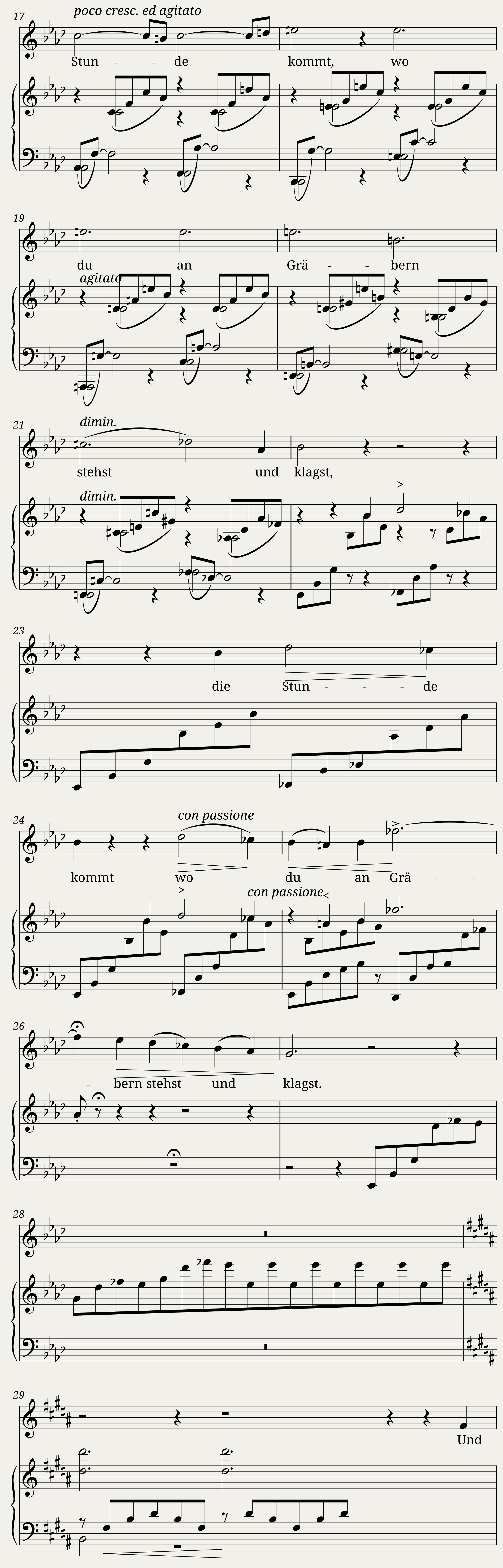 O lieb so lang du lieben kannst S.298 (Liszt Franz) — 2/8