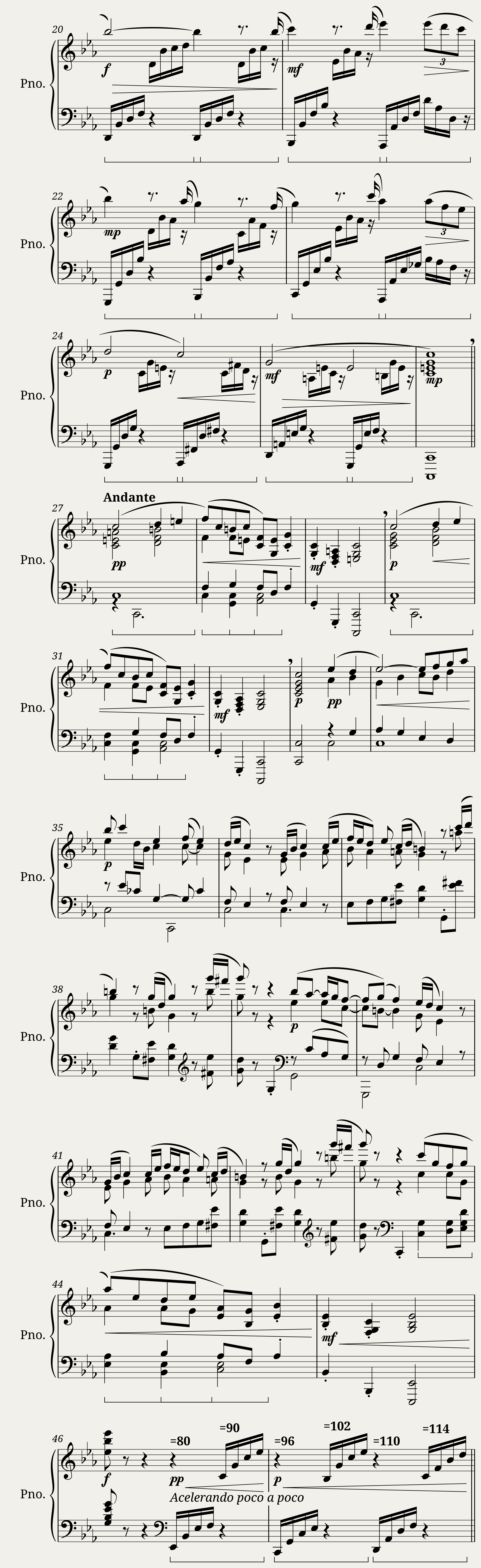Novelette Op. 31 per pianoforte — 3/5