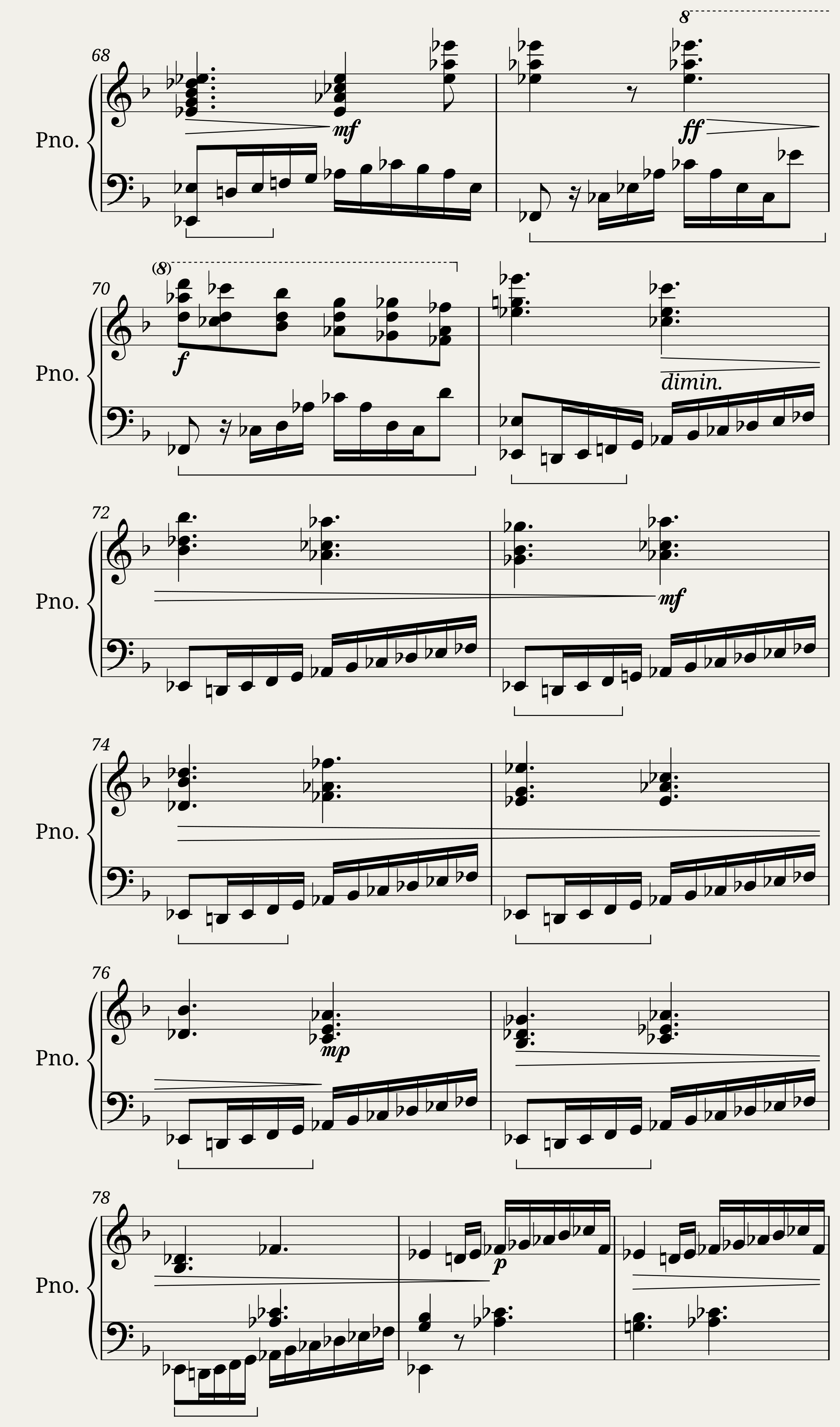 Chopin Ballade No. 2 (Piano solo) — 4/10