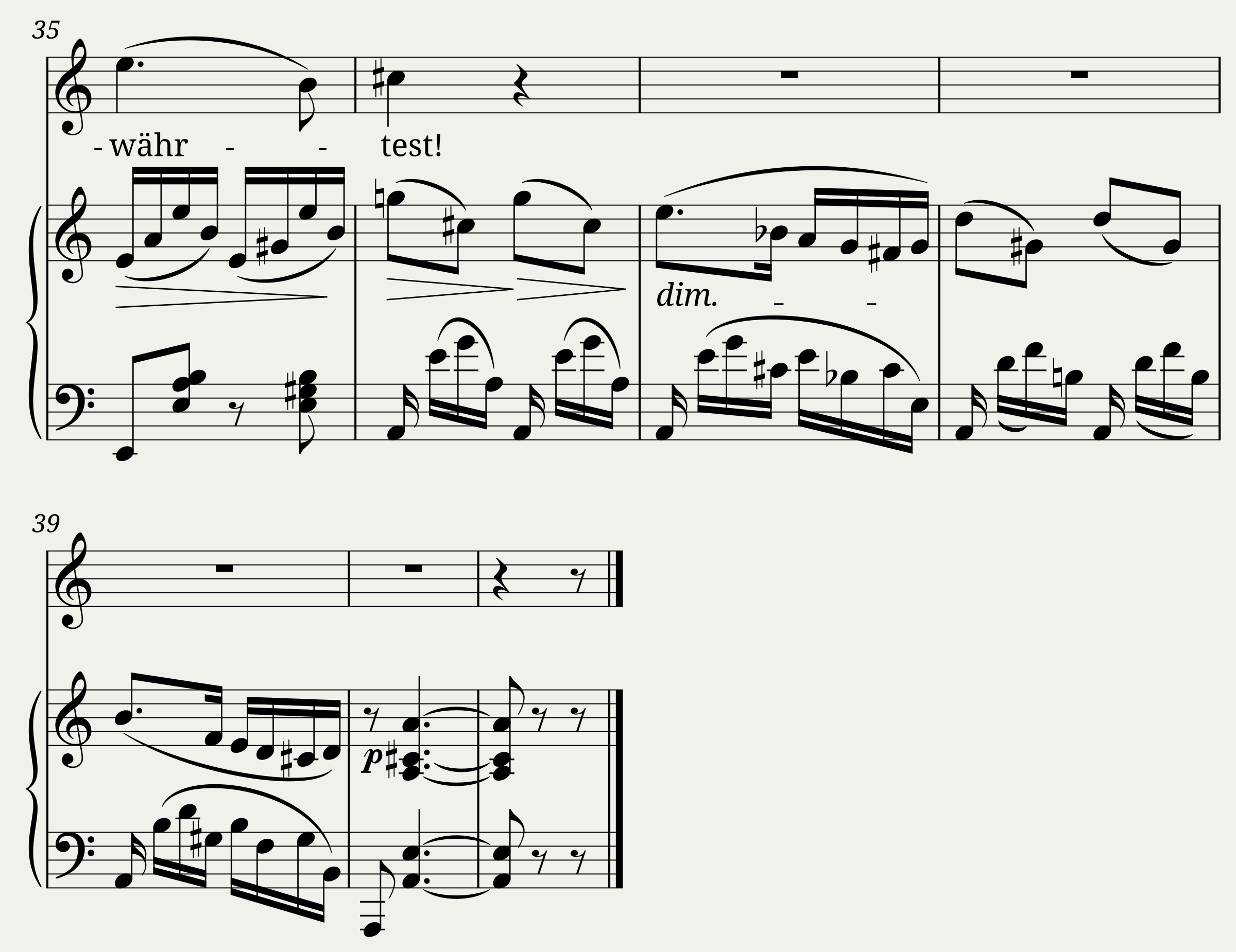 Brahms Johannes - 8 Lieder und Gesänge Op.59 No.6 - Eine gute gute Nacht — 2/2