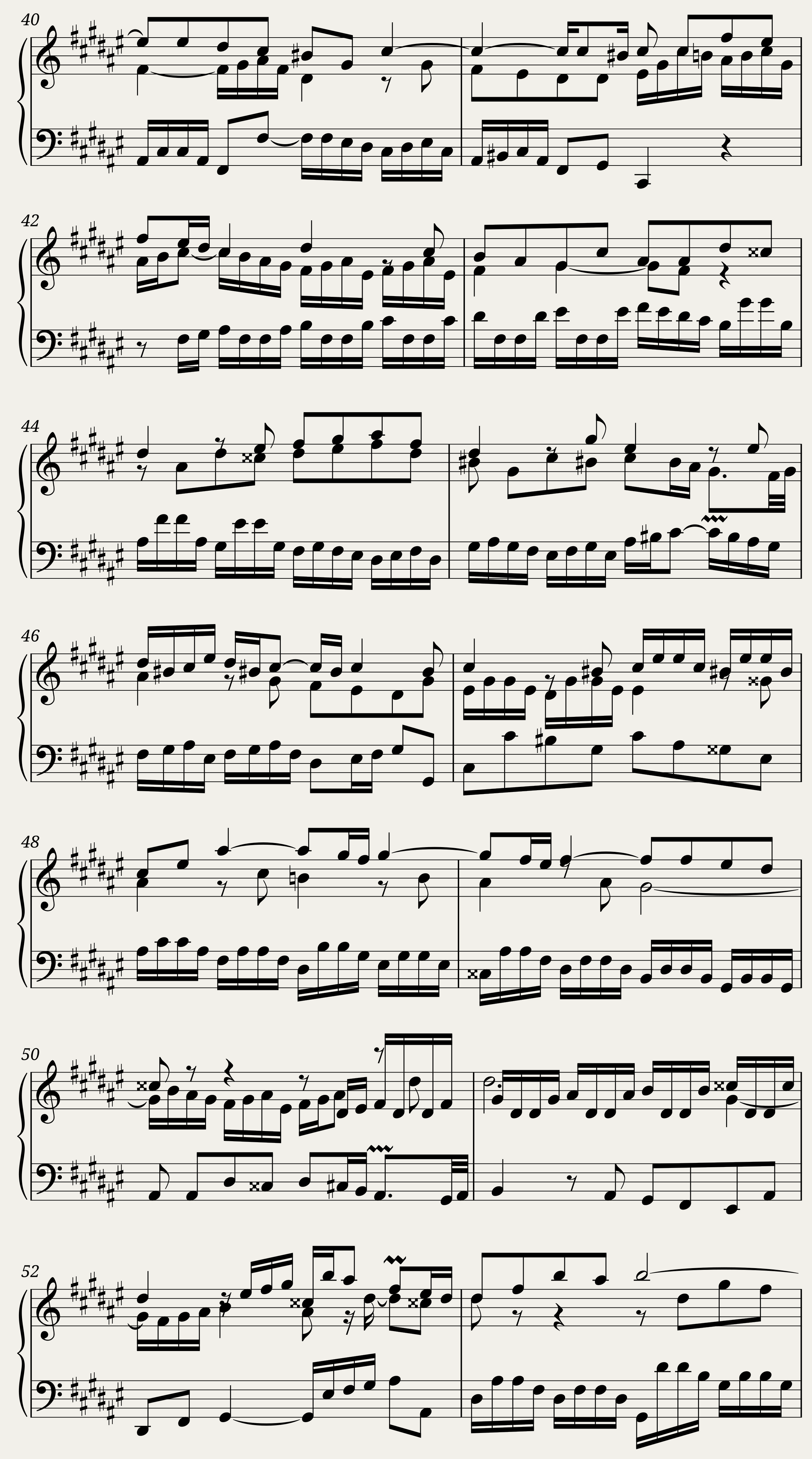 Prelude and Fugue 14 - OpenWTC — 3/5