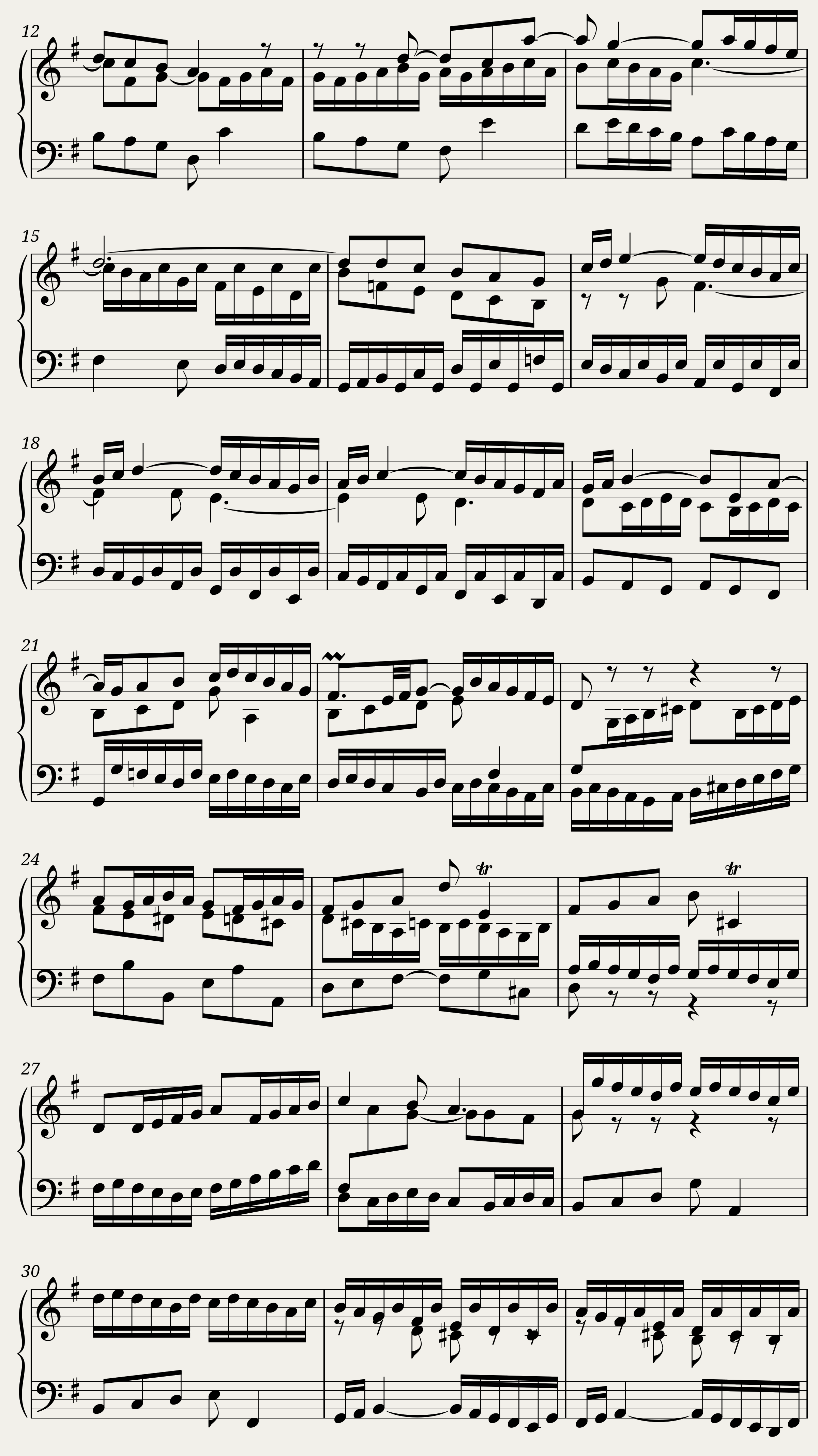 Prelude and Fugue 14 - OpenWTC — 4/5