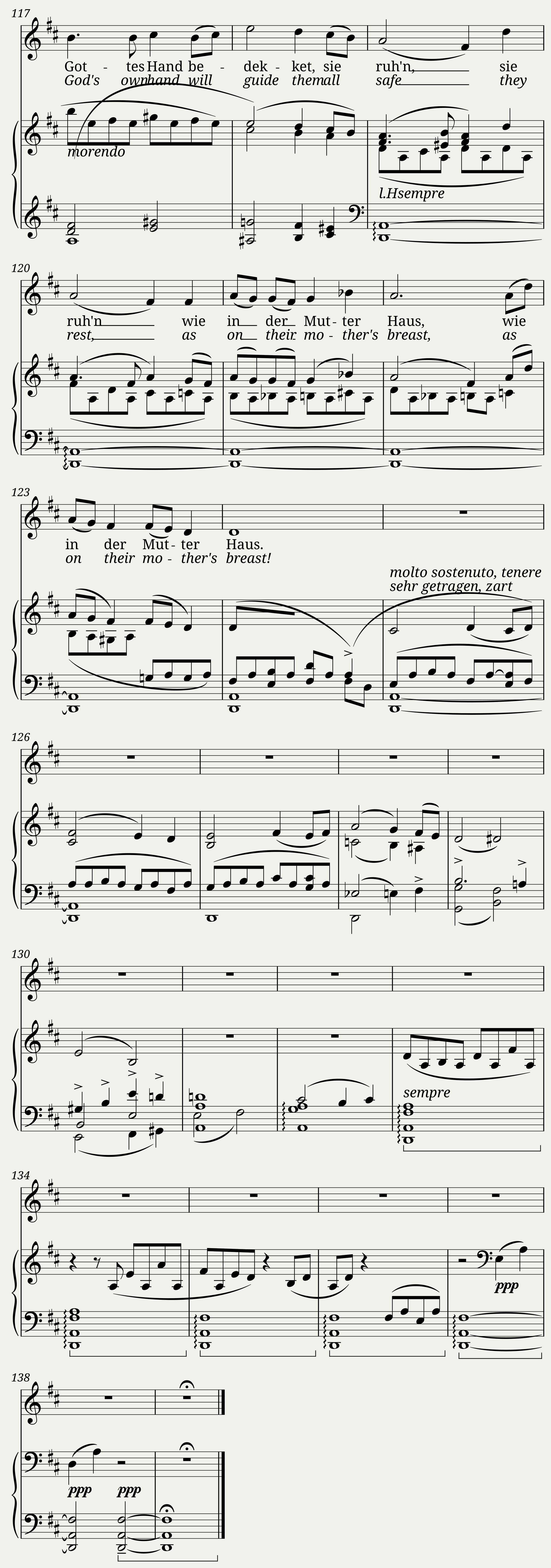 Mahler Gustav - Kindertotenlieder No.5 - In diesem Wetter — 6/6