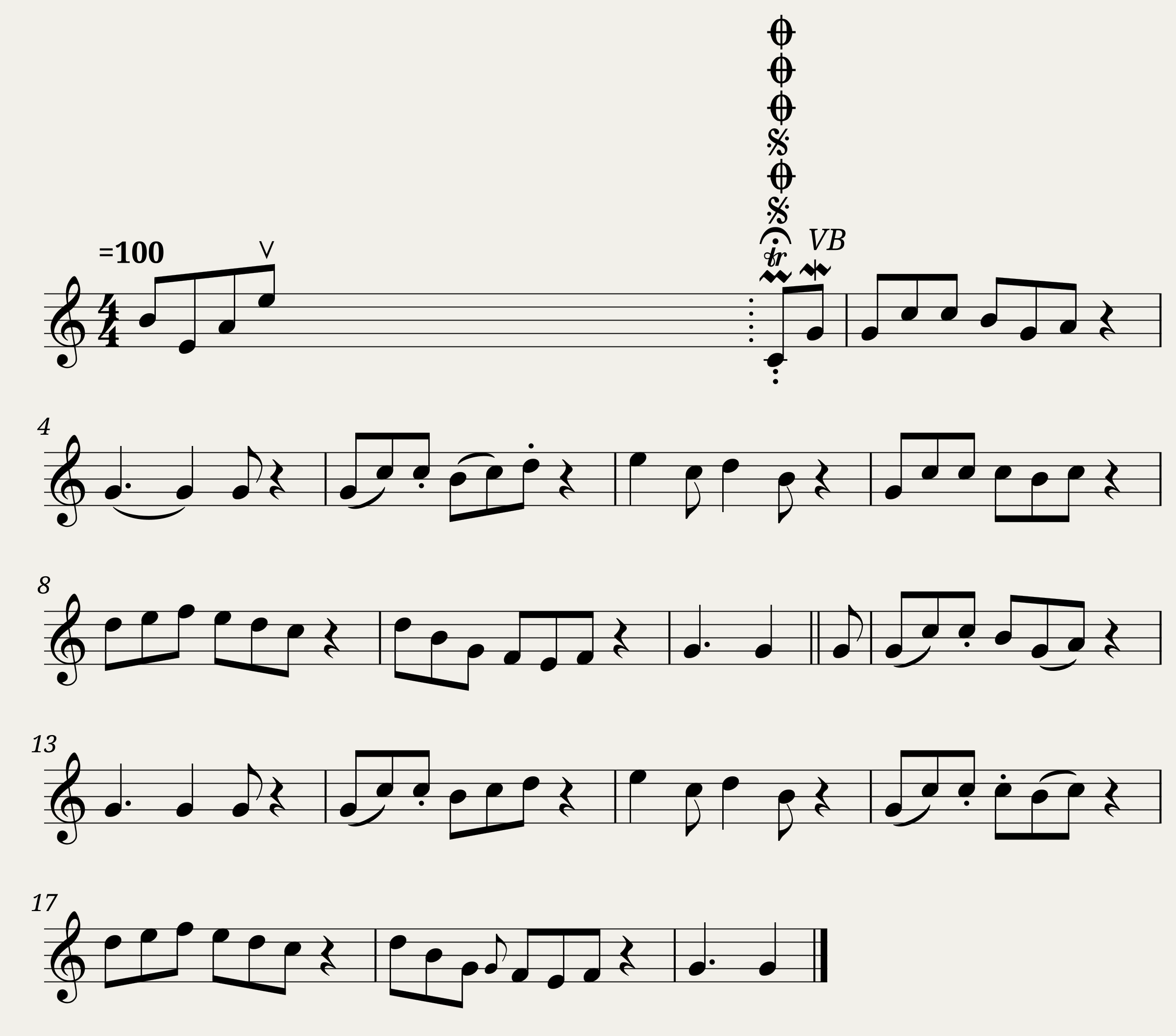 When The Cock Crows It Is Day (2nd Setting) (air) 0584