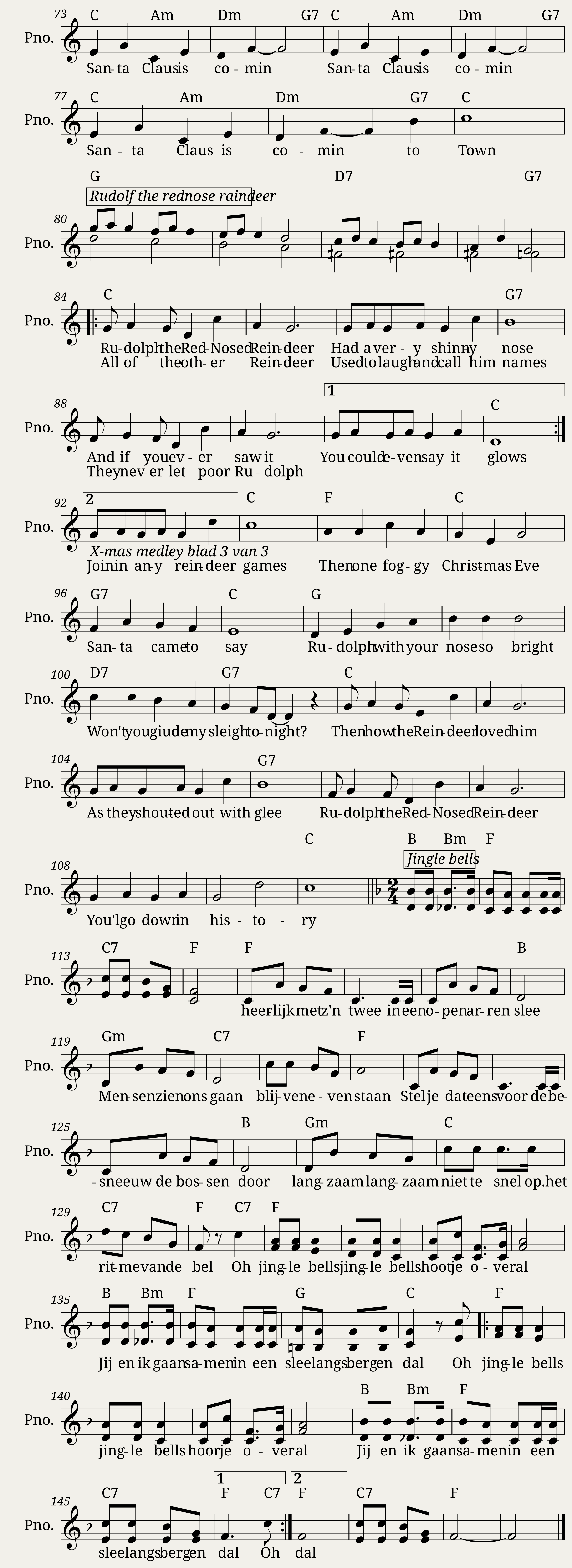 X-mas Medley — 3/3