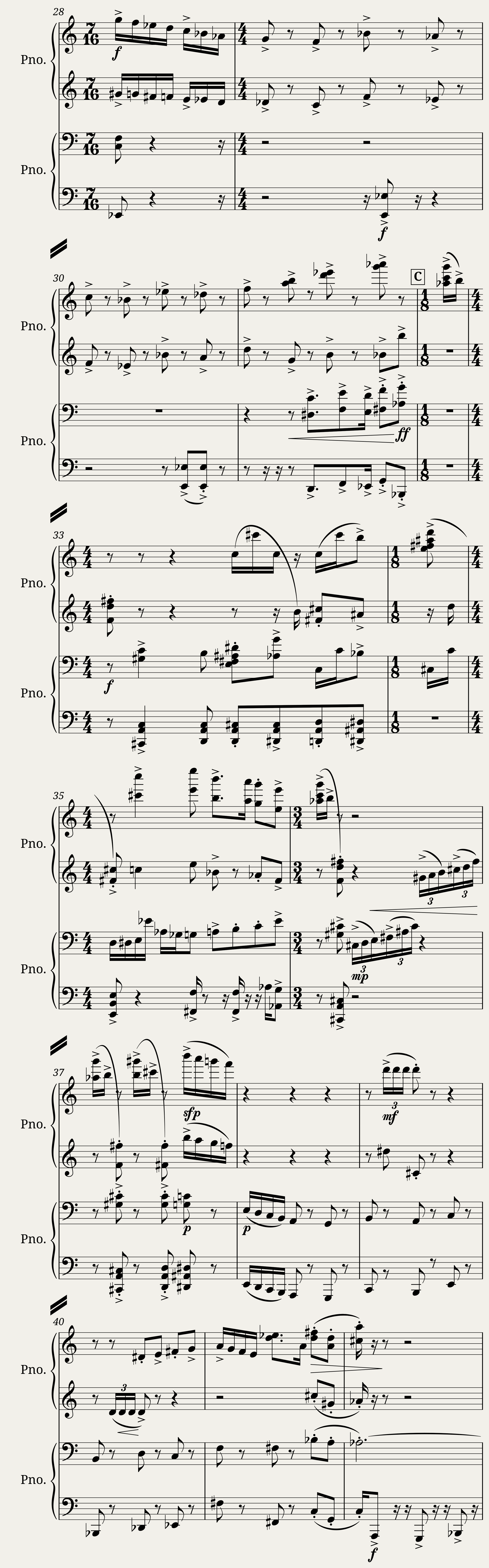 Last Carnival (piano/violin duet) — 3/3