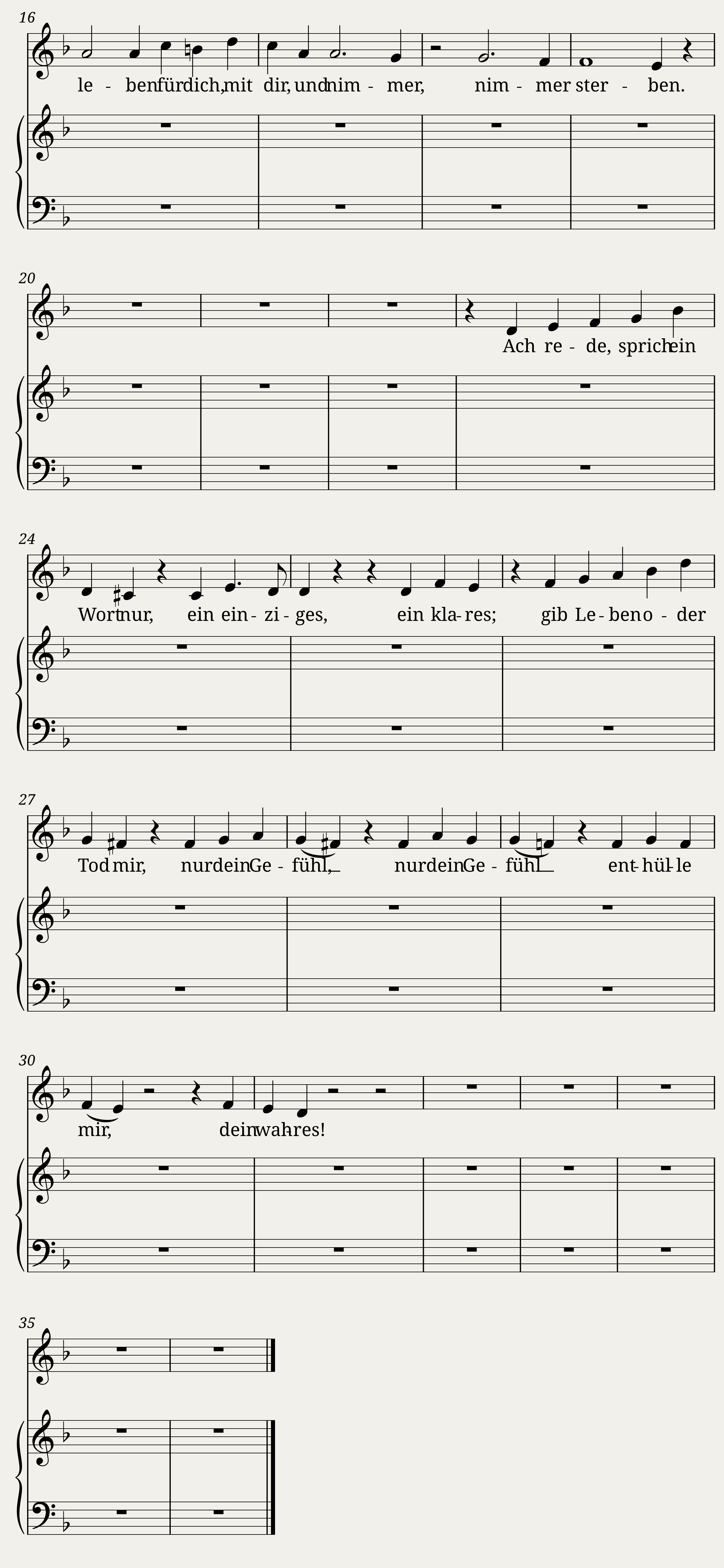 Brahms Johannes - 9 Lieder and Songs Op.32 No.2 - Nicht mehr zu dir zu gehen — 2/2