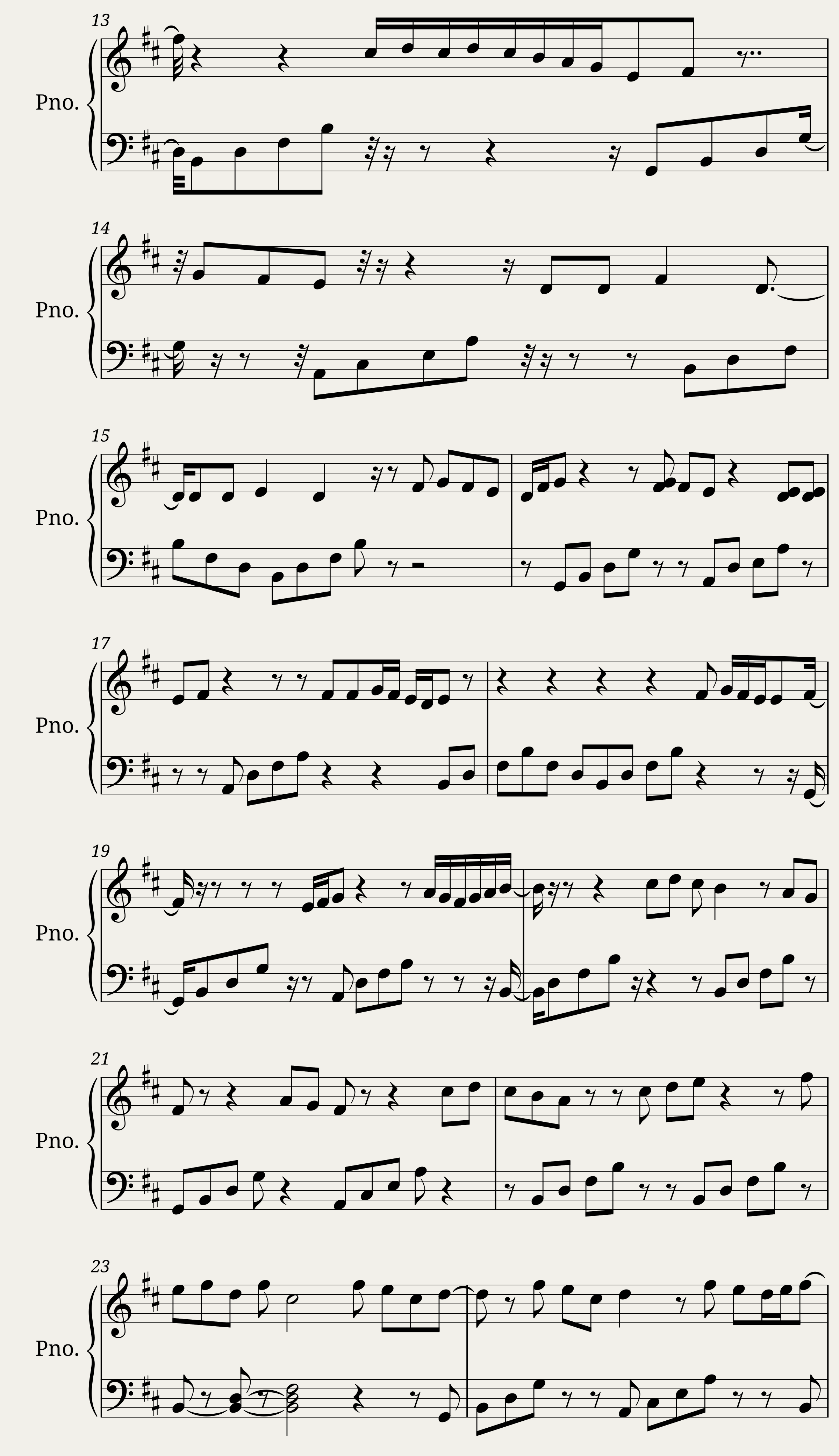 Piano Sonata No 4 Second Mvt:Le Proces — 2/4