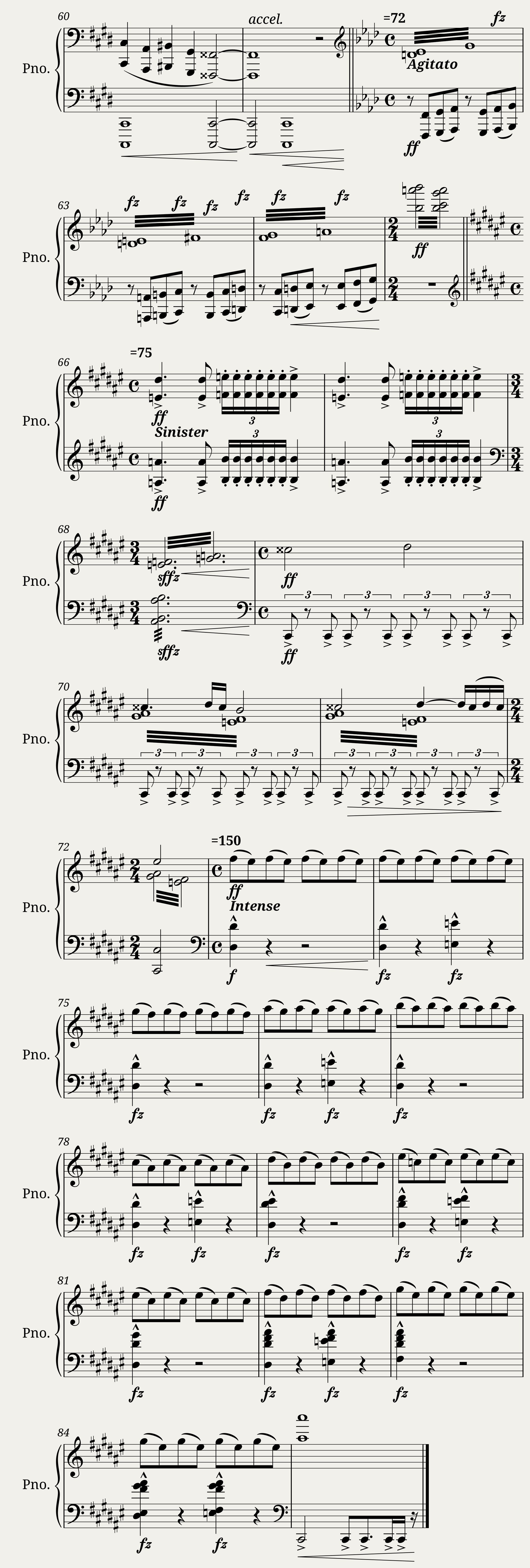 Walking in The Air with Piano Accompianment — 3/3