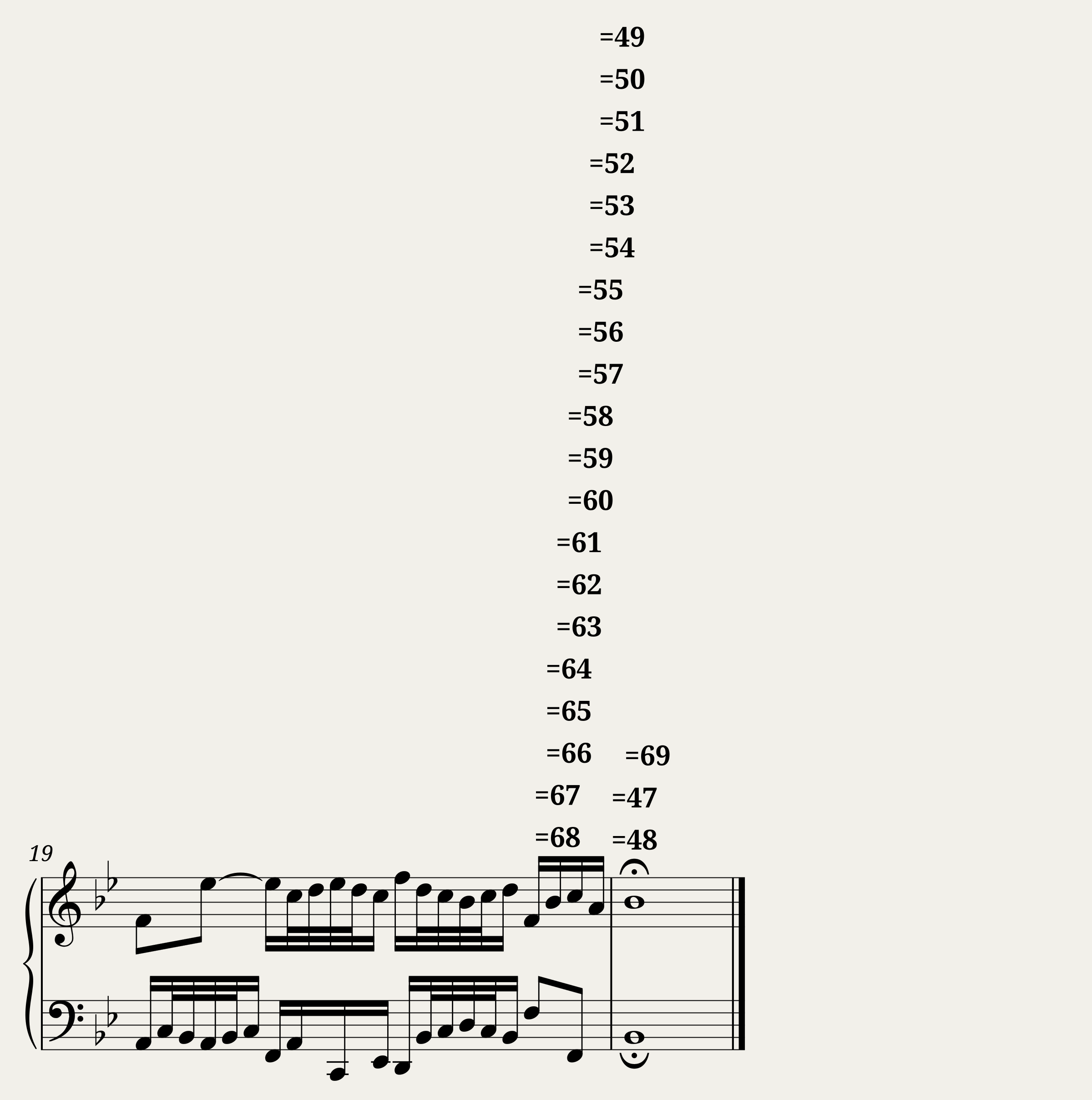 BWV 788 Sinfonia II — 2/2