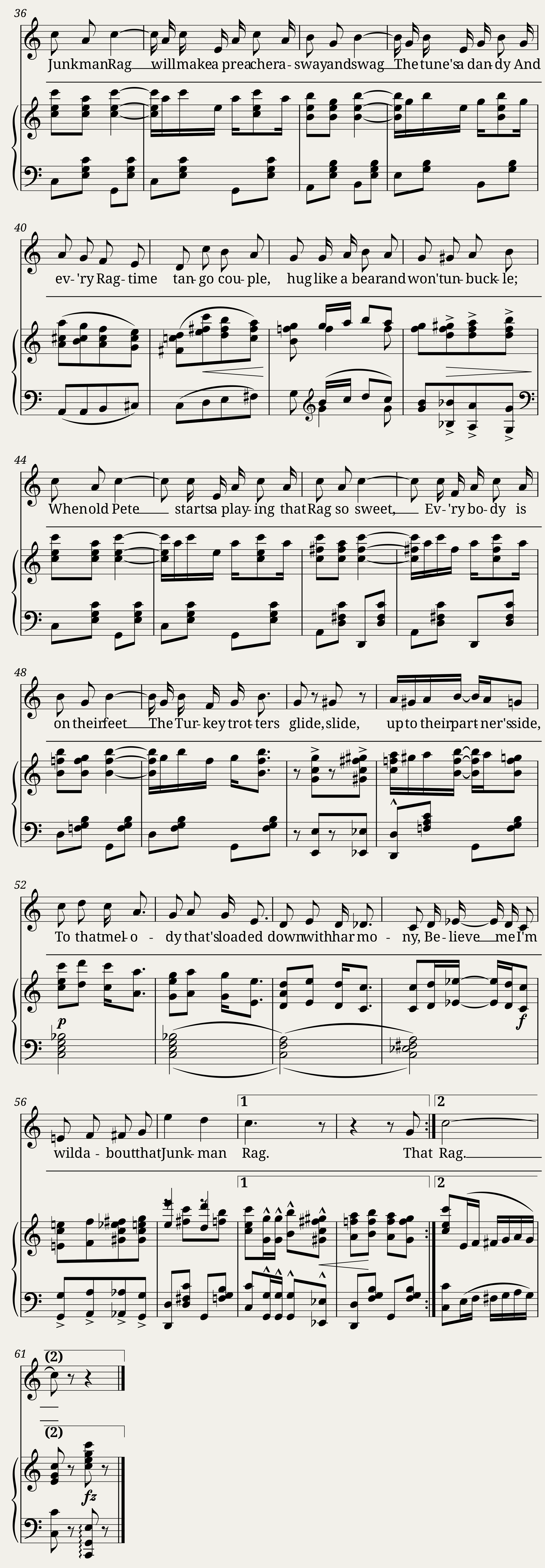 The Junk Man Rag - Song Version — 2/2