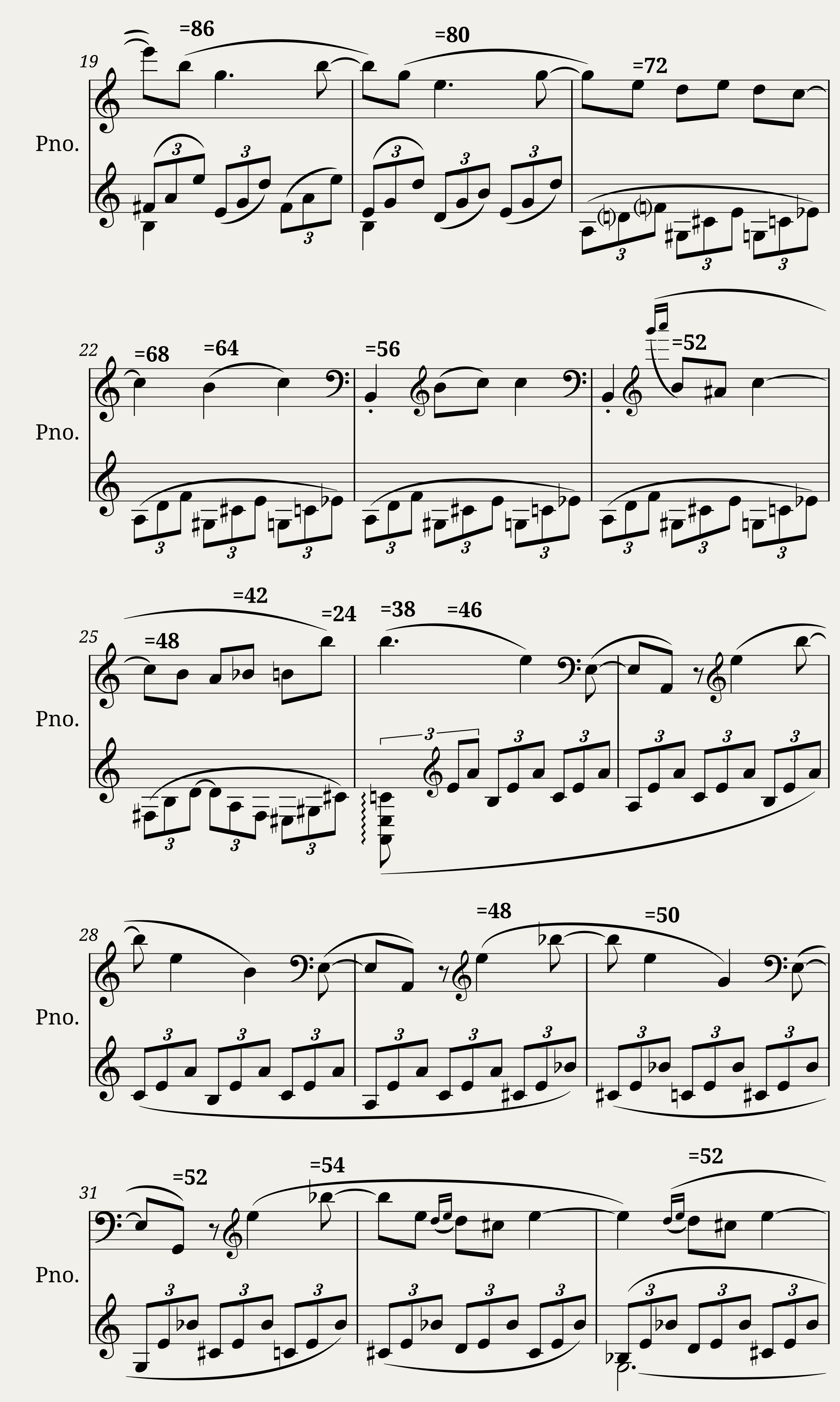 Concerto in A Major KV 622 Clarinet Bflat Adagio — 2/2