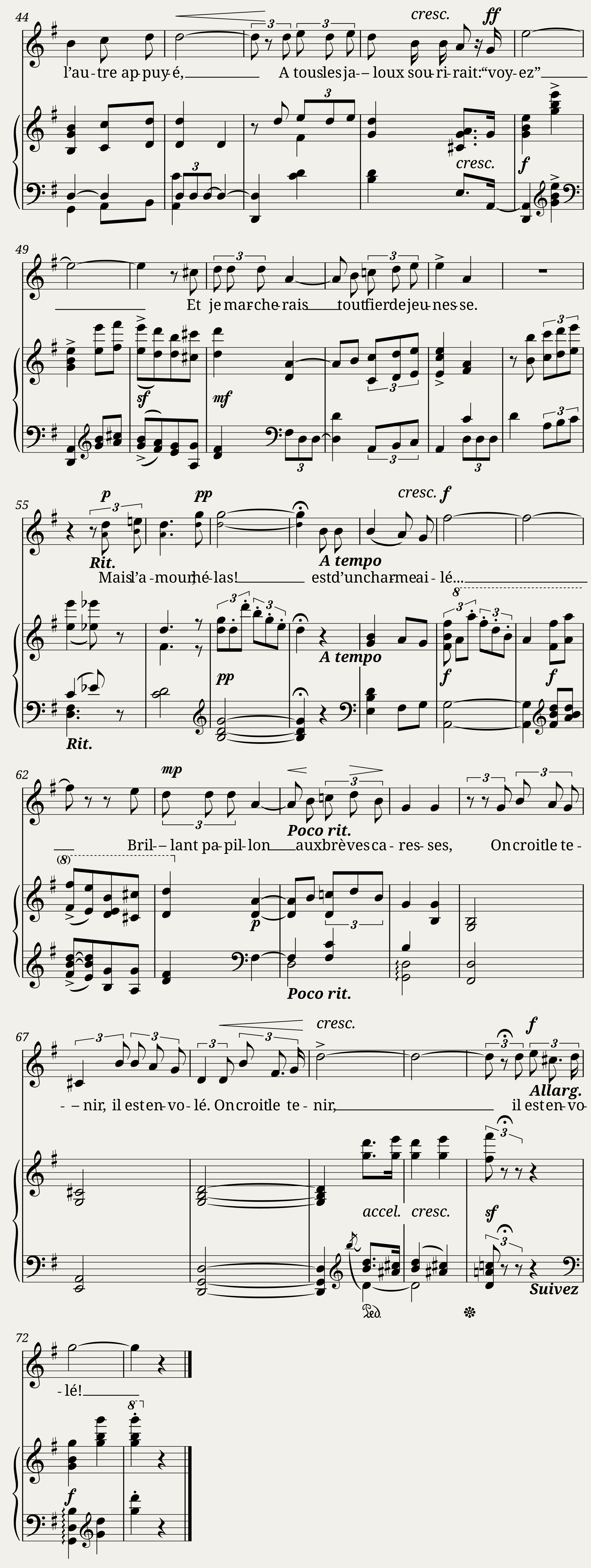 Si tu le voulais — 3/3
