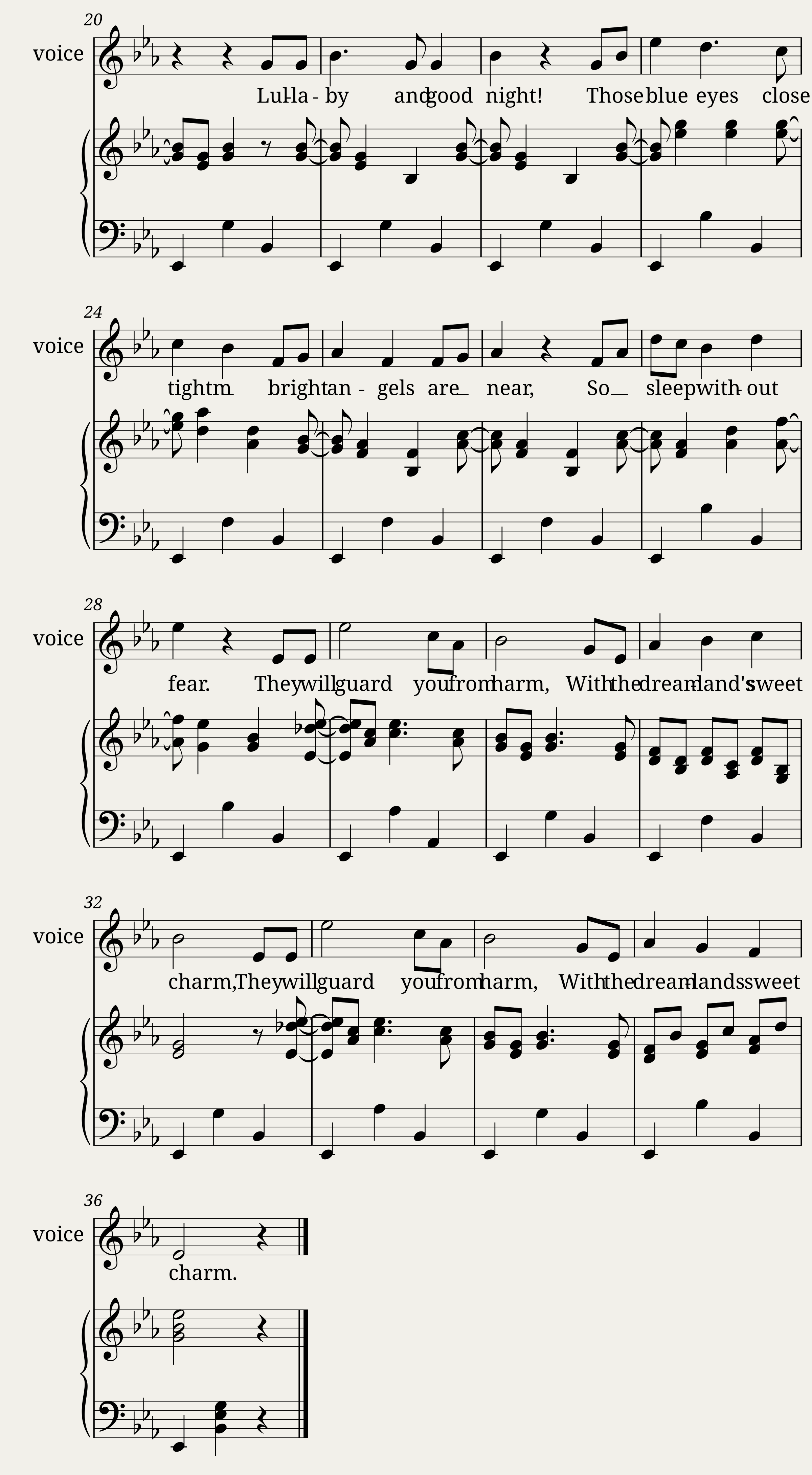 Cradle Song — 2/2