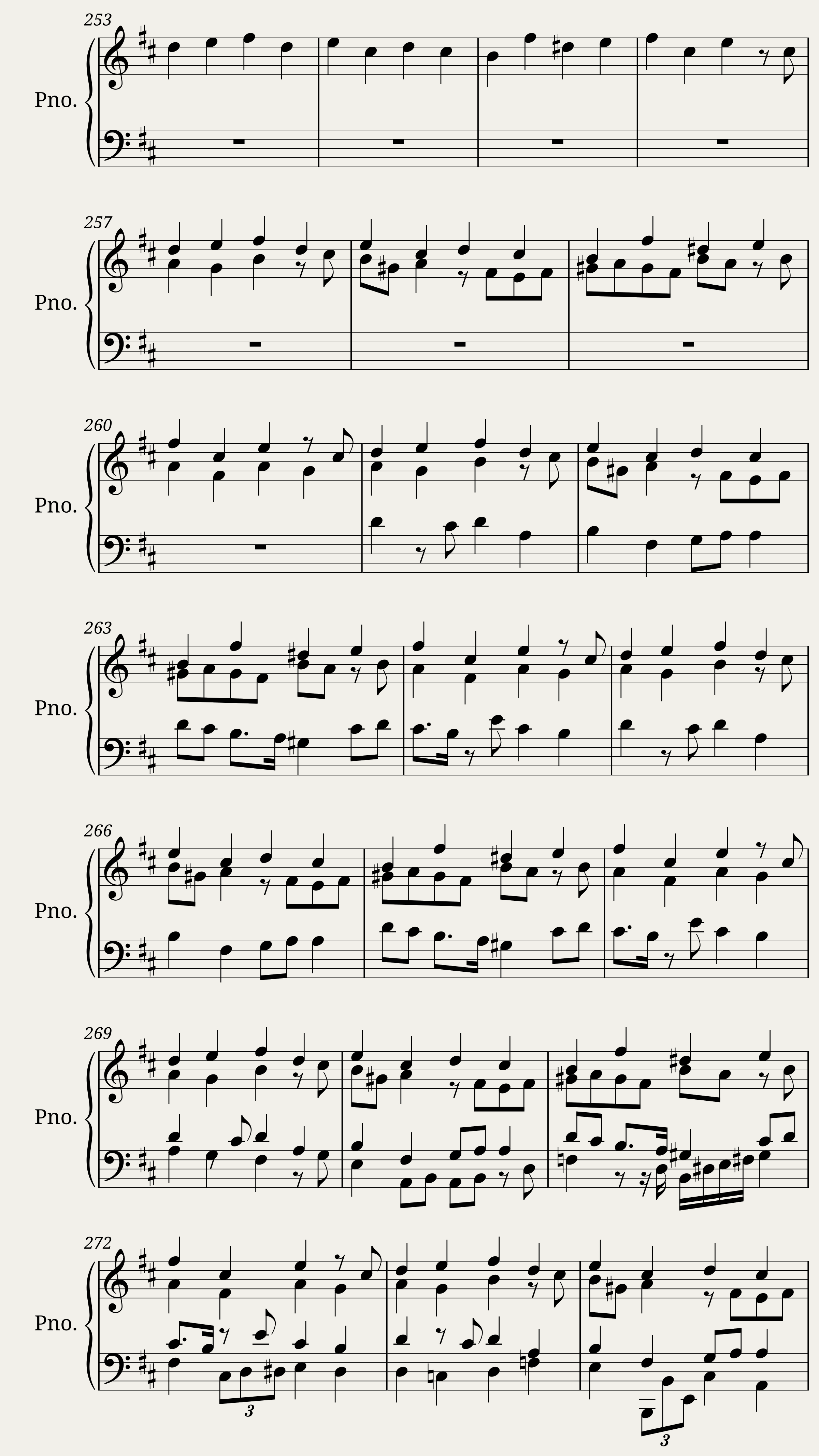 piano works december 2019 — 12/15