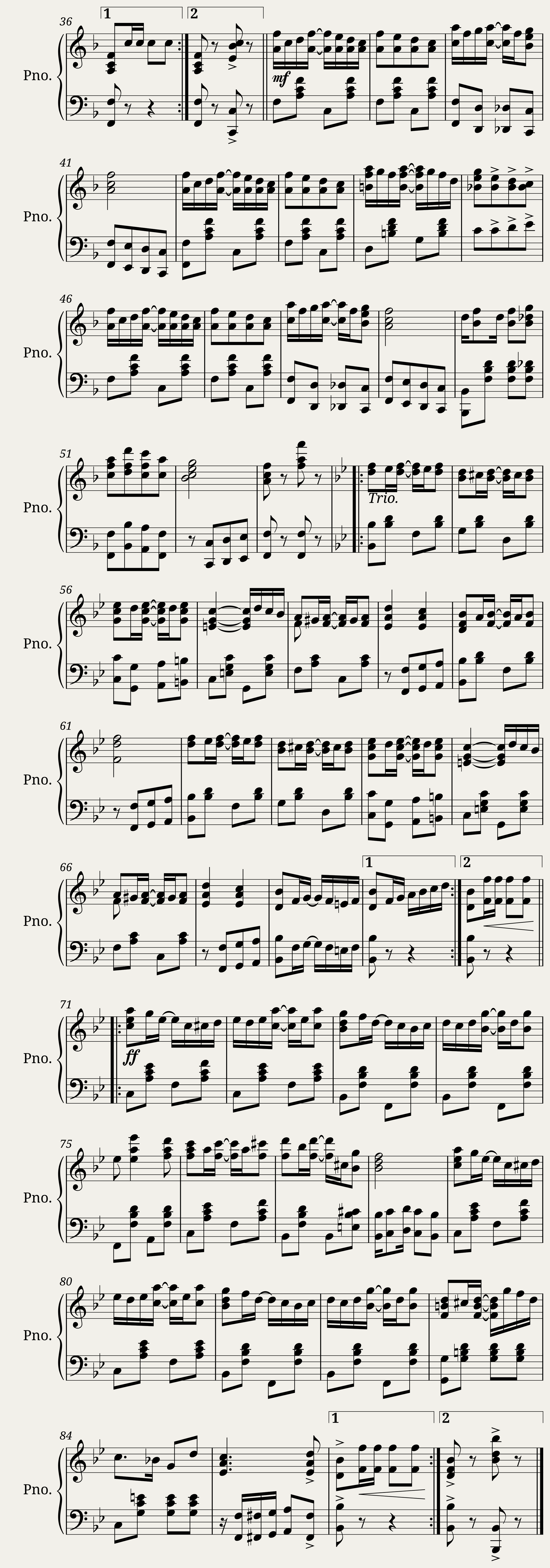 Fuss and Feathers — 2/2