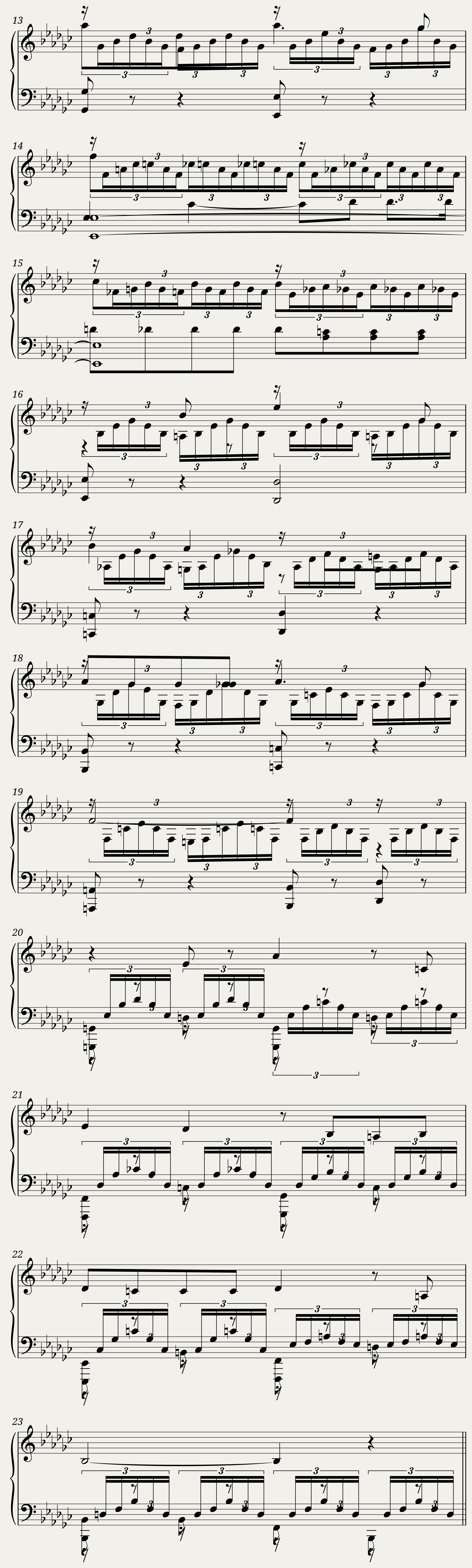 Intermezzo op 46 no 4 Schumann Faschingsschwank — 3/6
