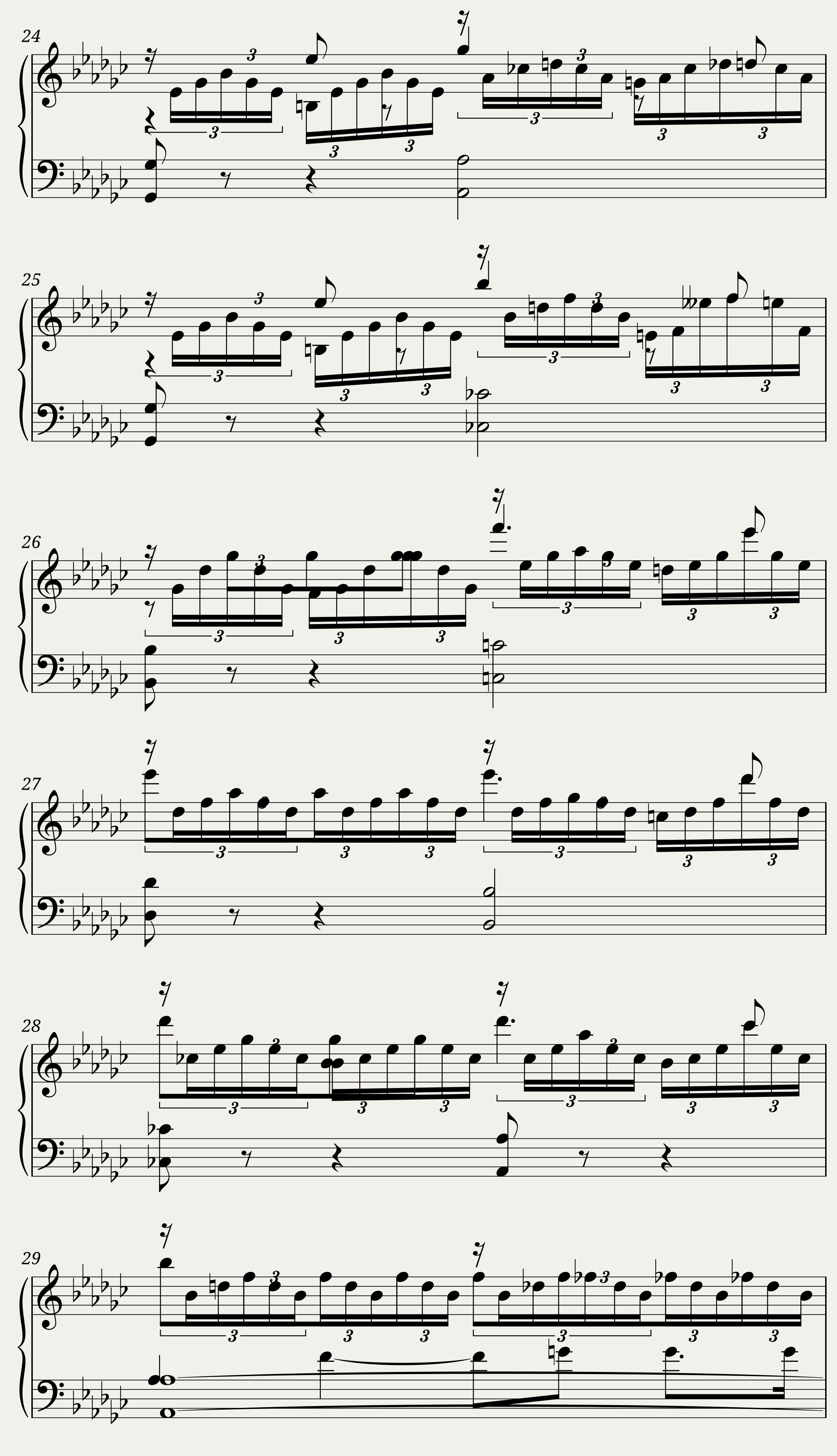Intermezzo op 46 no 4 Schumann Faschingsschwank — 4/6