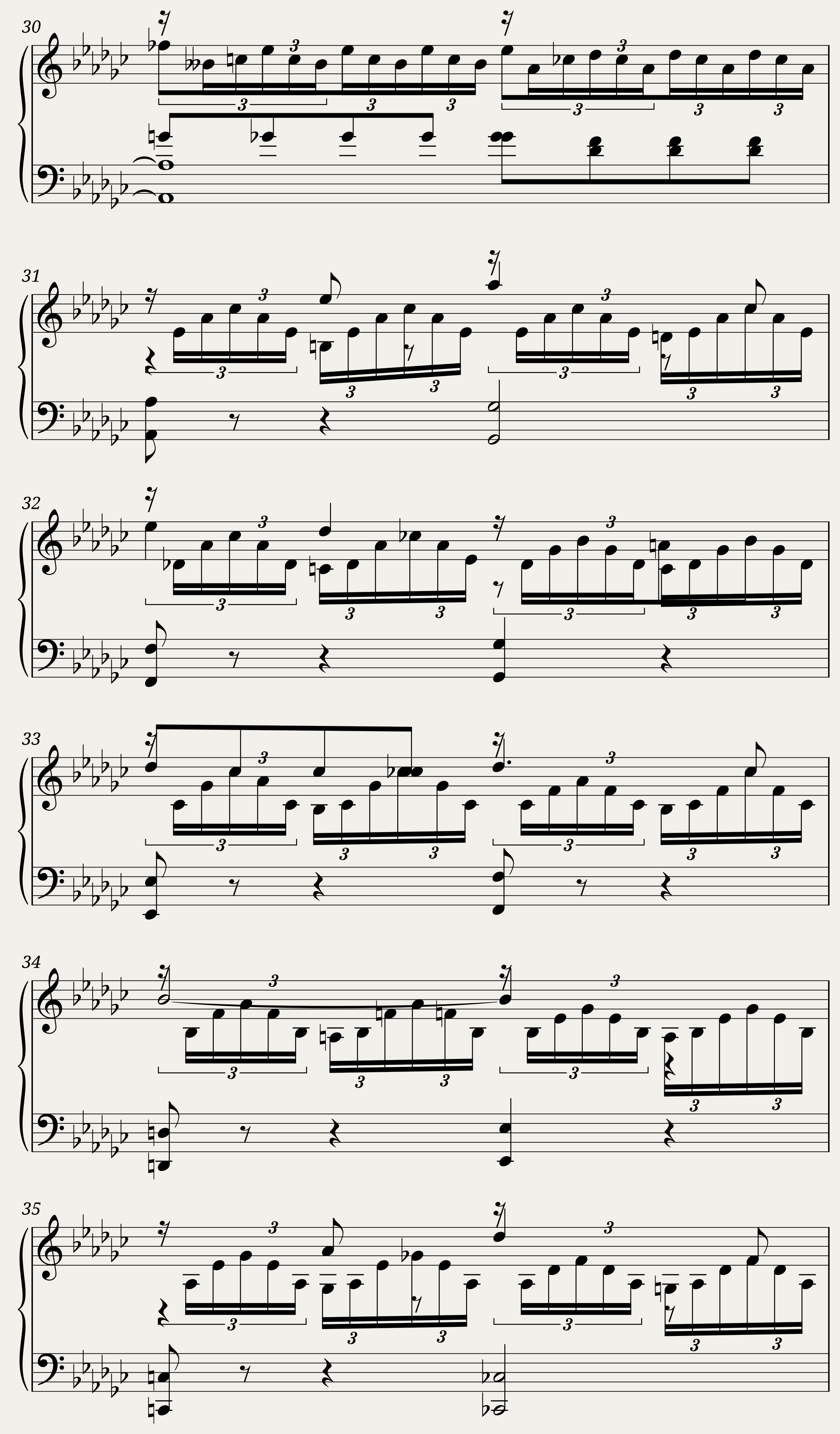 Intermezzo op 46 no 4 Schumann Faschingsschwank — 5/6