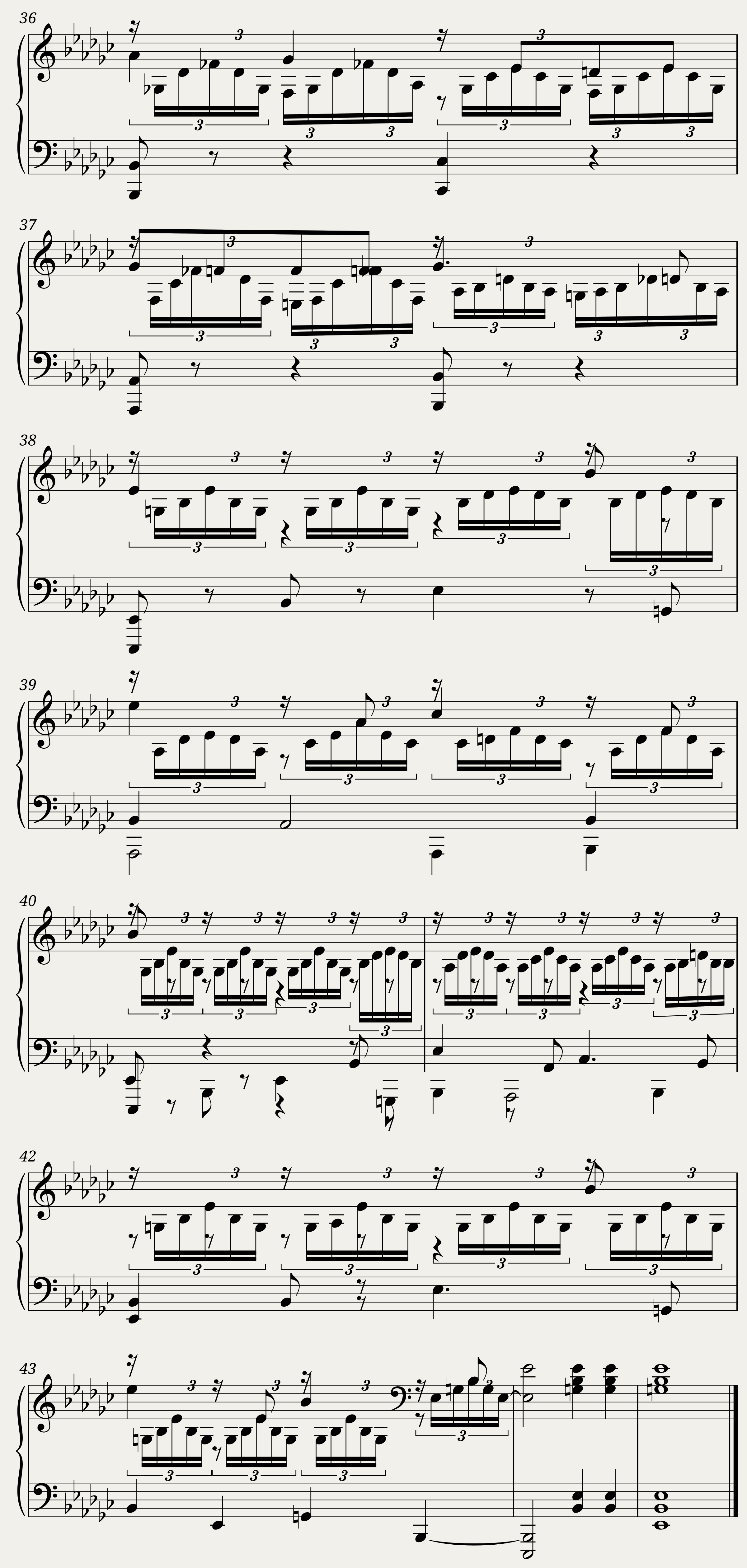 Intermezzo op 46 no 4 Schumann Faschingsschwank — 6/6