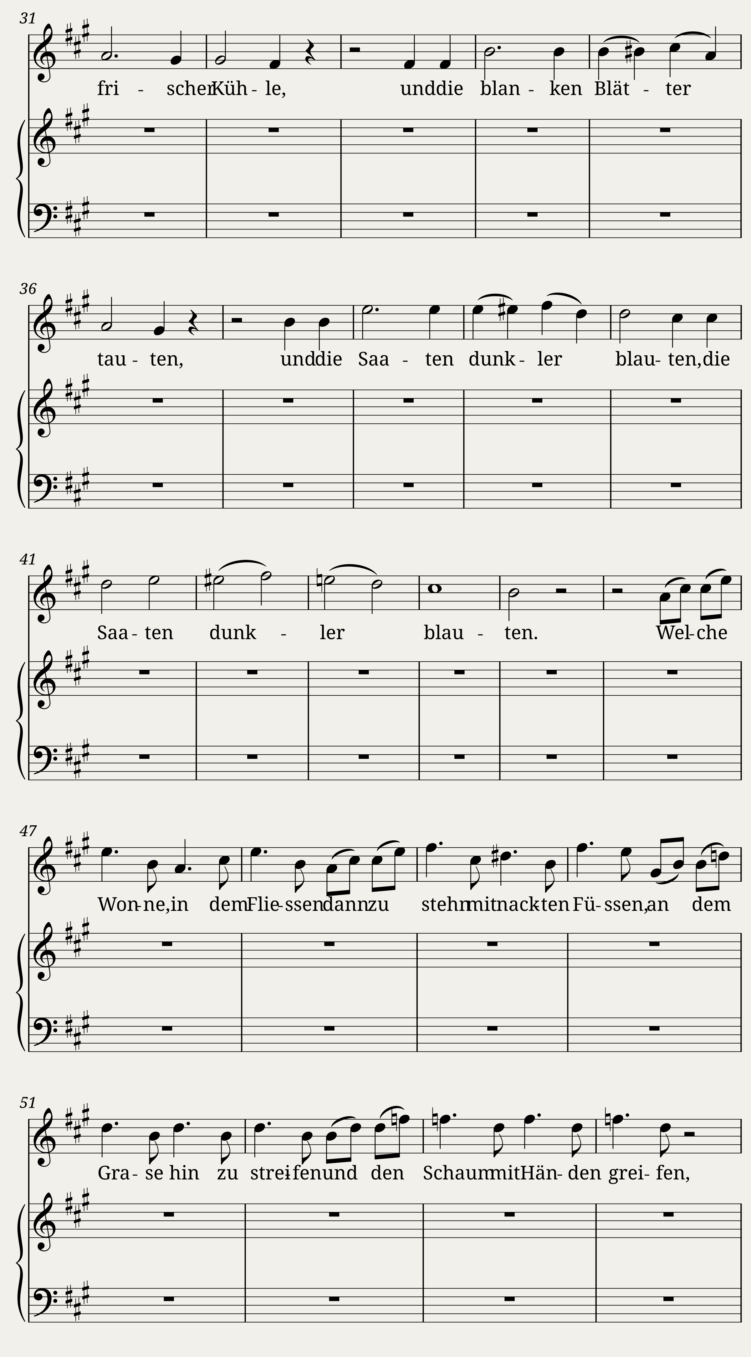 Brahms Johannes - 8 Lieder und Gesänge Op.59 No.3 - Regenlied — 2/6