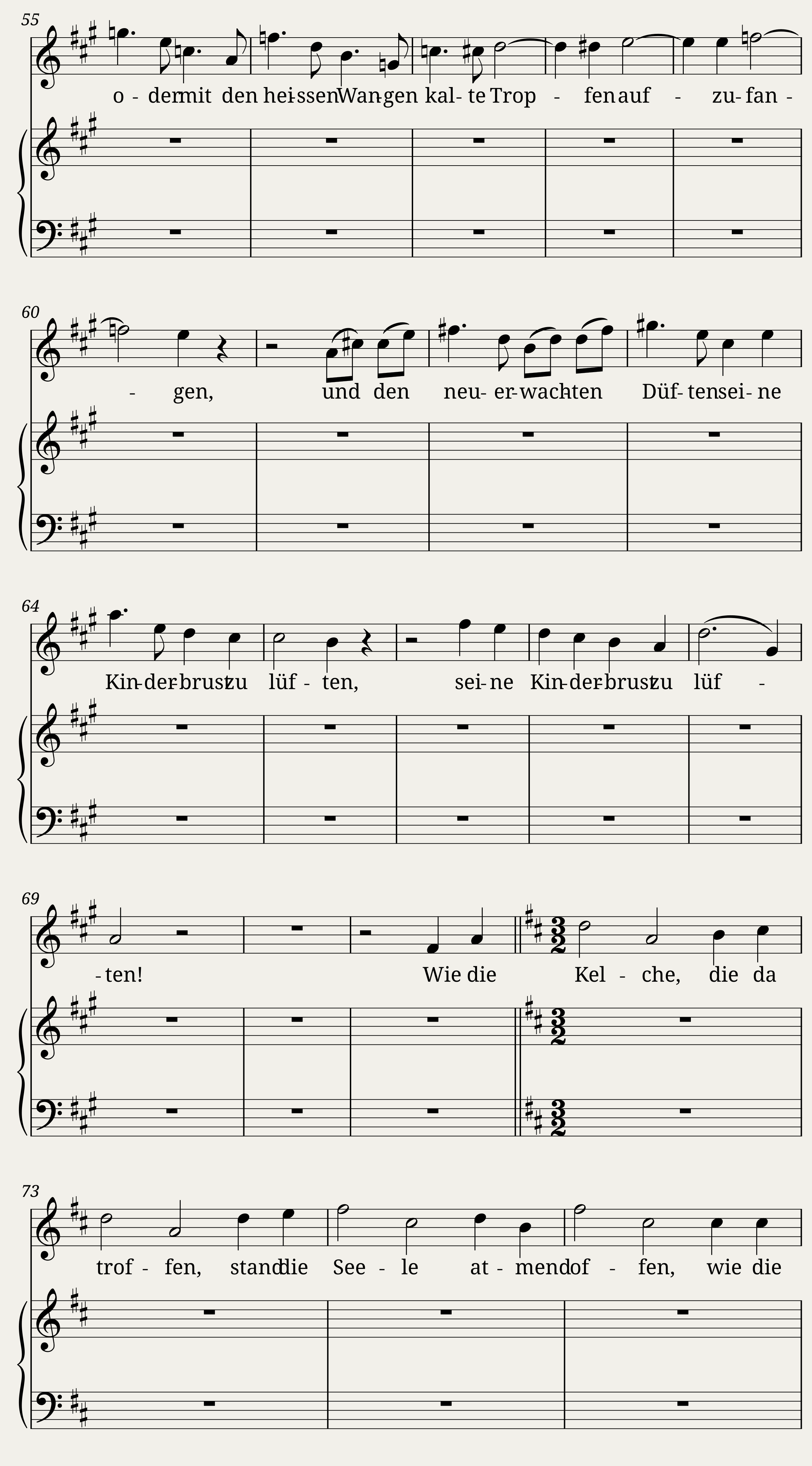 Brahms Johannes - 8 Lieder und Gesänge Op.59 No.3 - Regenlied — 3/6