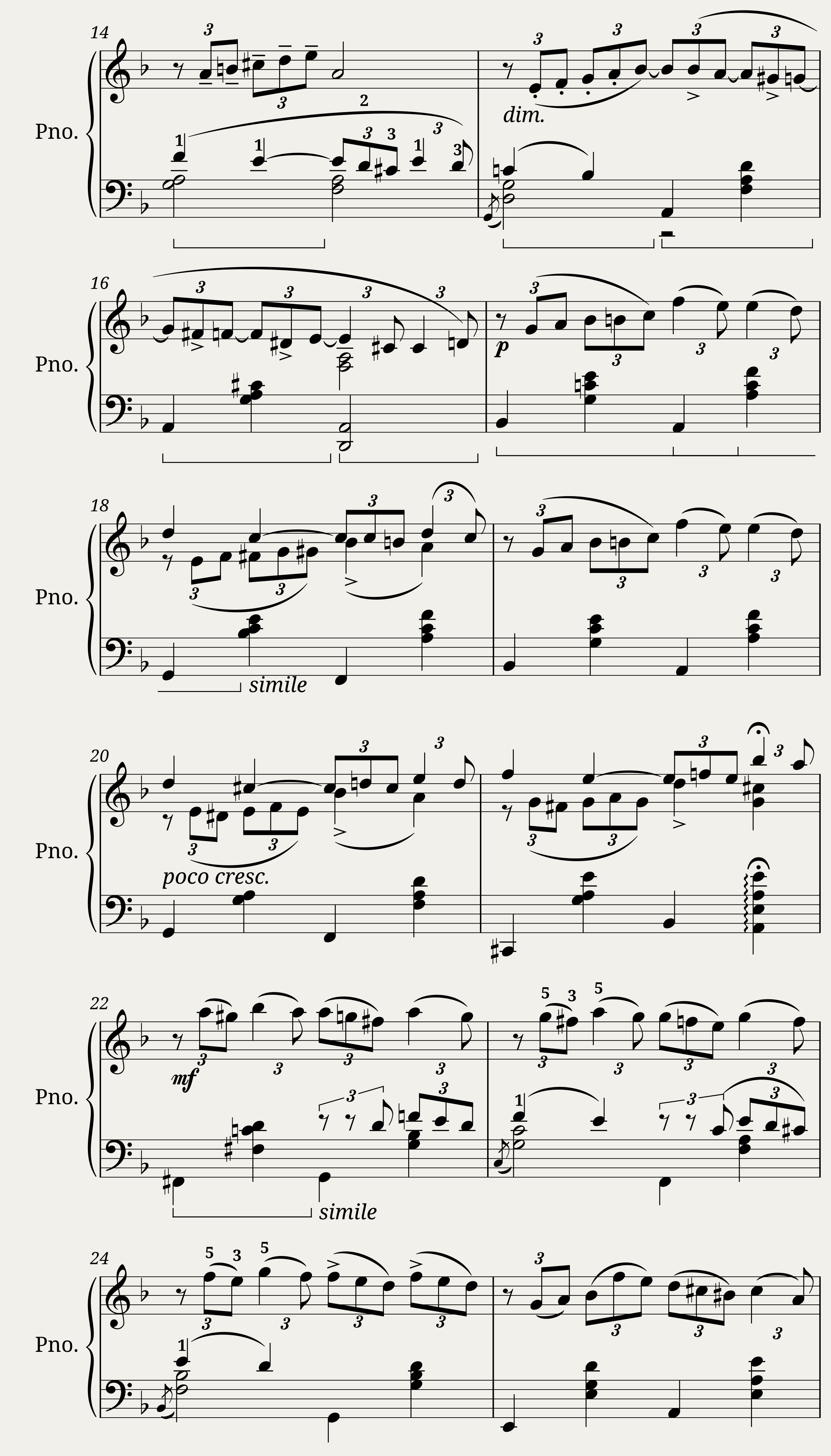 Schumann Robert - Dichterliebe Op.48 No.13 - Ich hab im Traum geweinet — 2/3