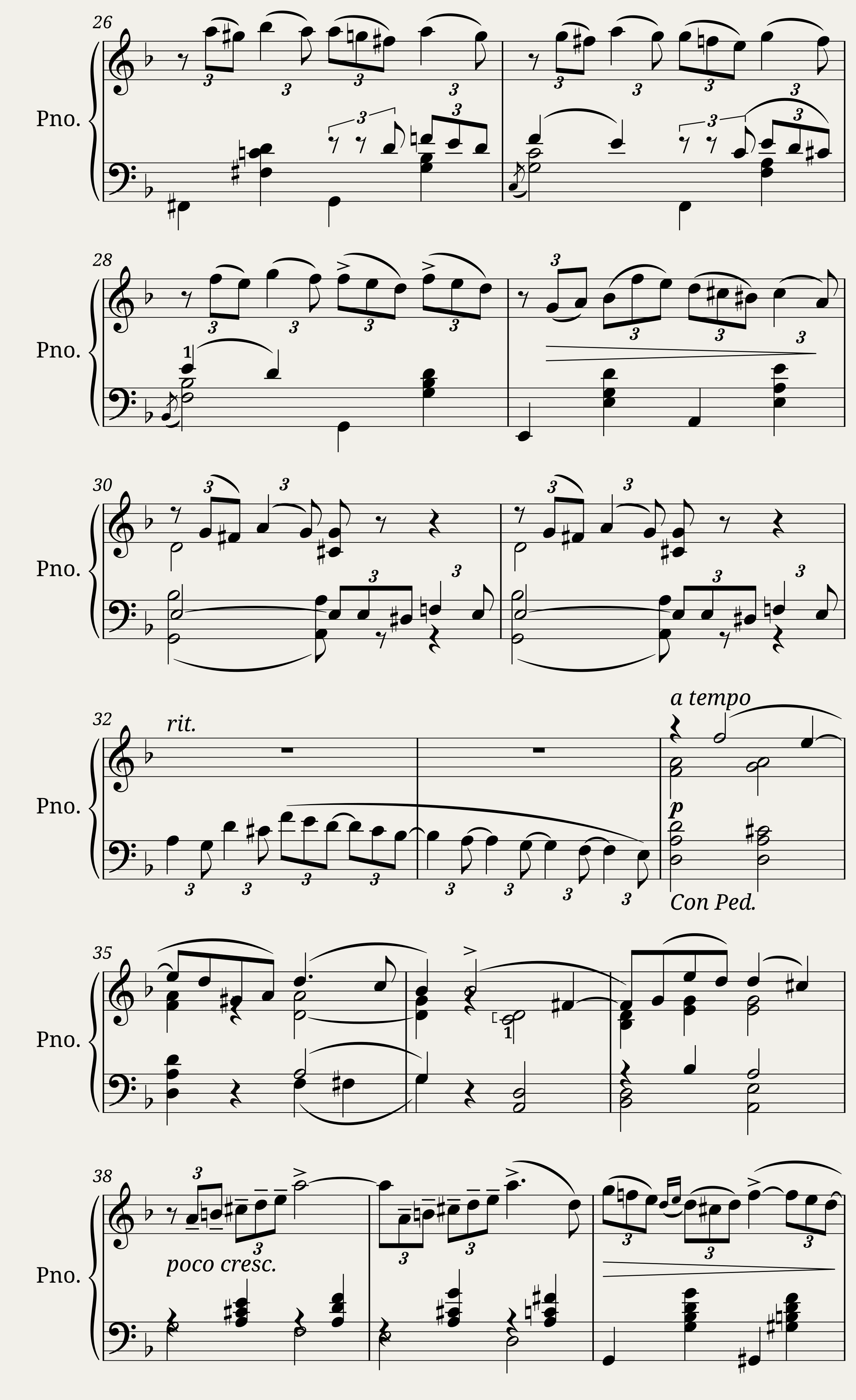 Schumann Robert - Dichterliebe Op.48 No.13 - Ich hab im Traum geweinet — 3/3