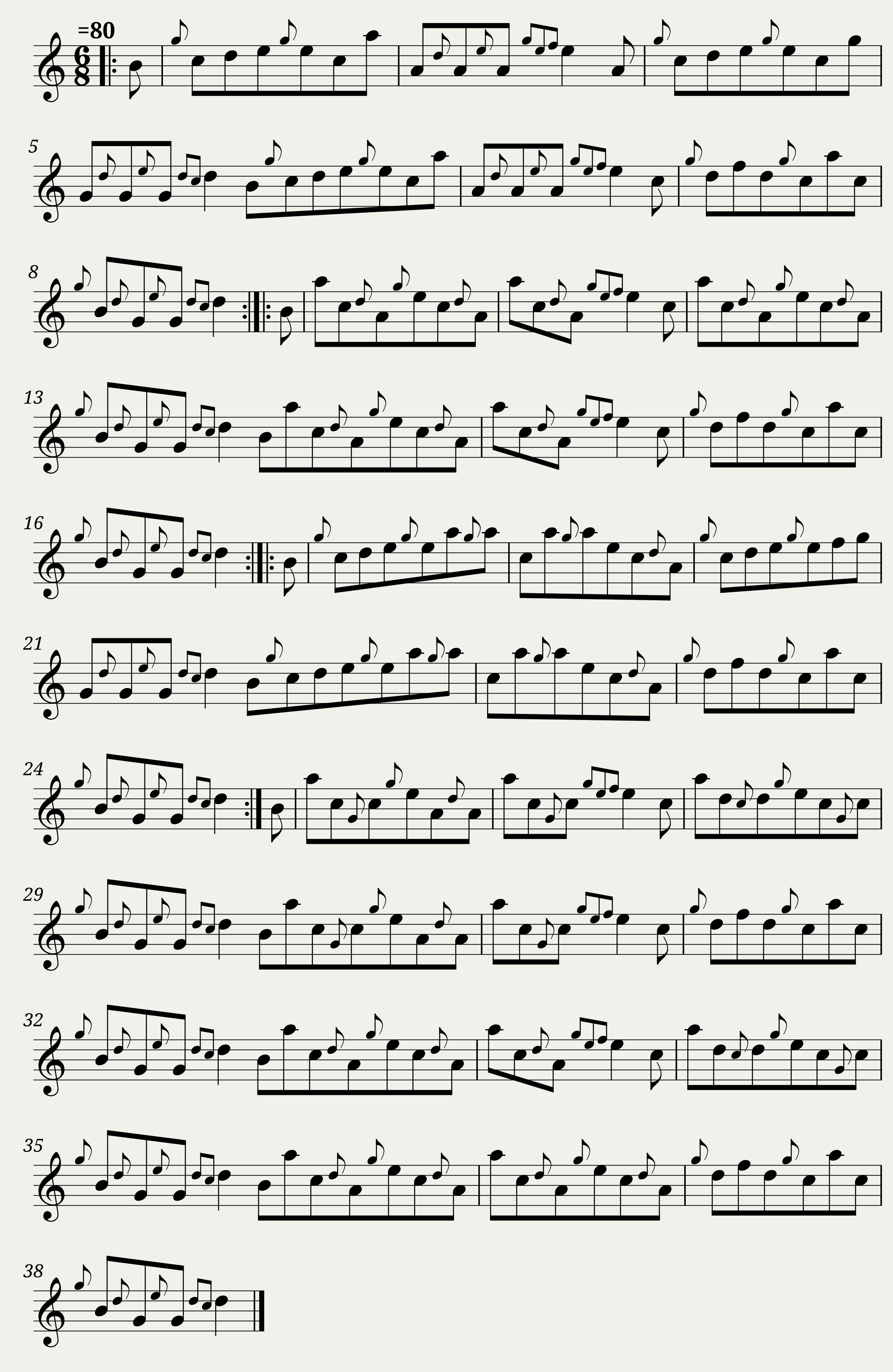 Traditional music - Give us a Minute Arranged by Terry Tully