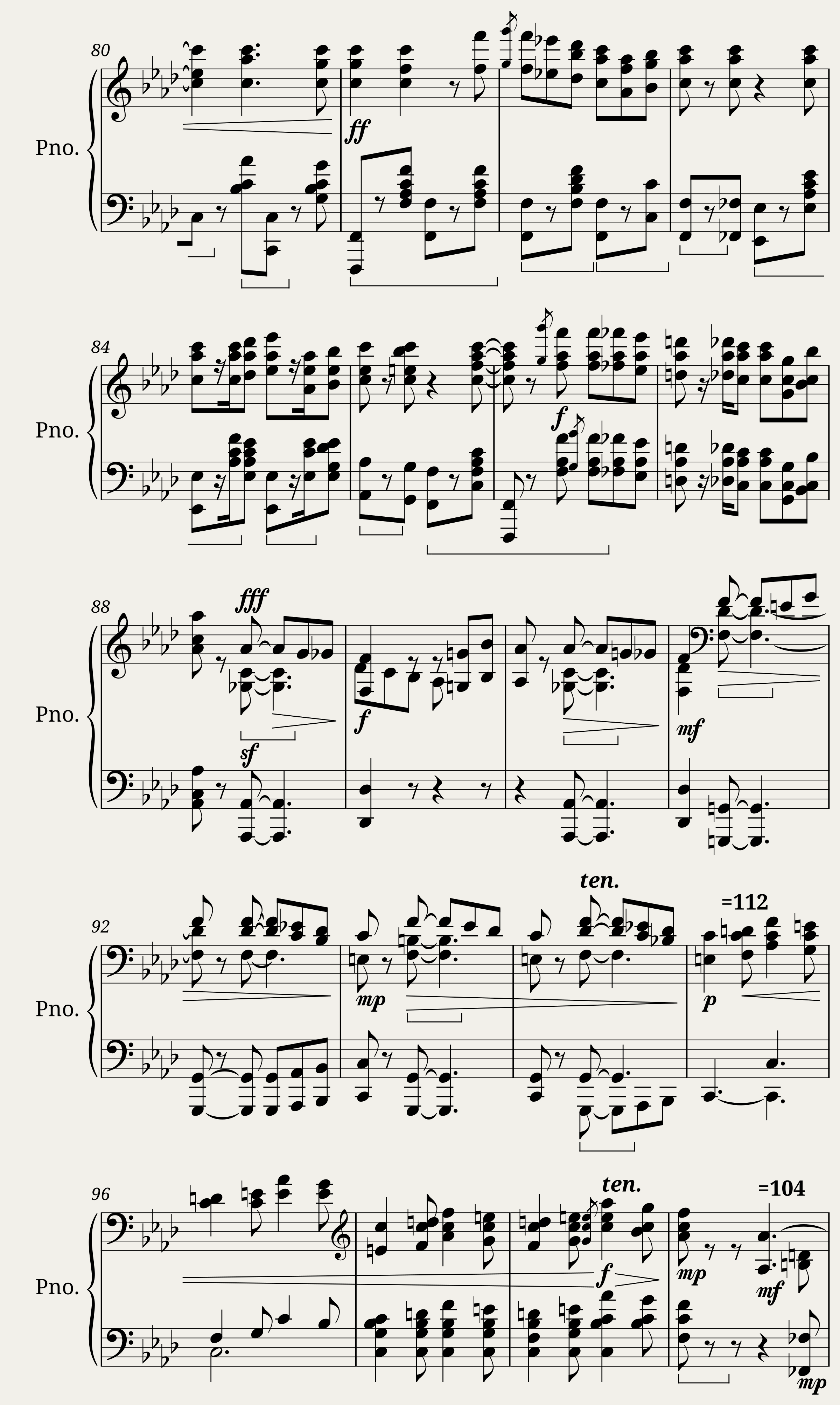 Chopin Ballad No. 3 (Piano solo) — 4/12