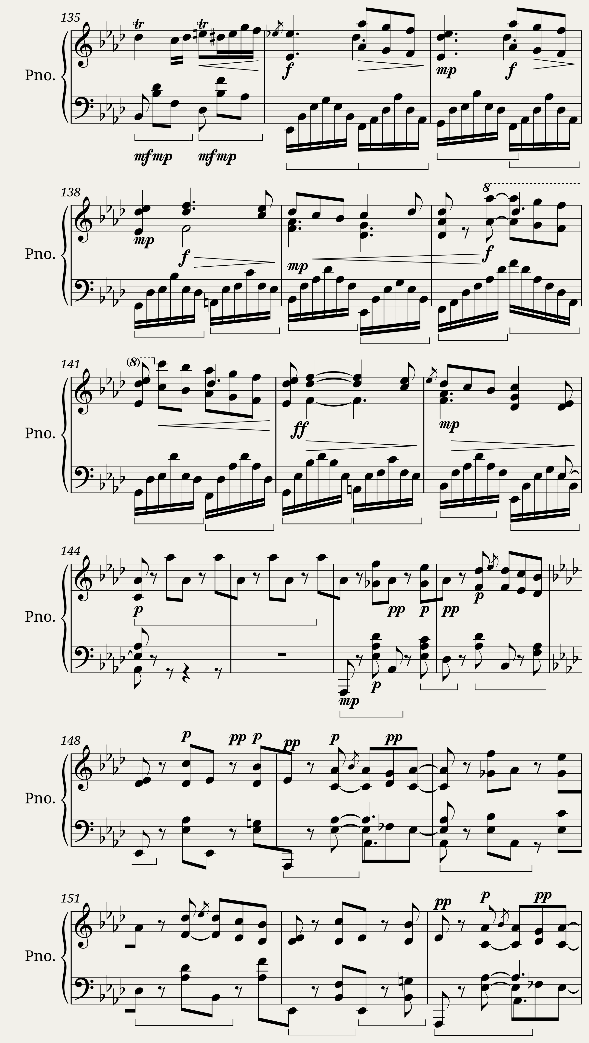 Chopin Ballad No. 3 (Piano solo) — 7/12